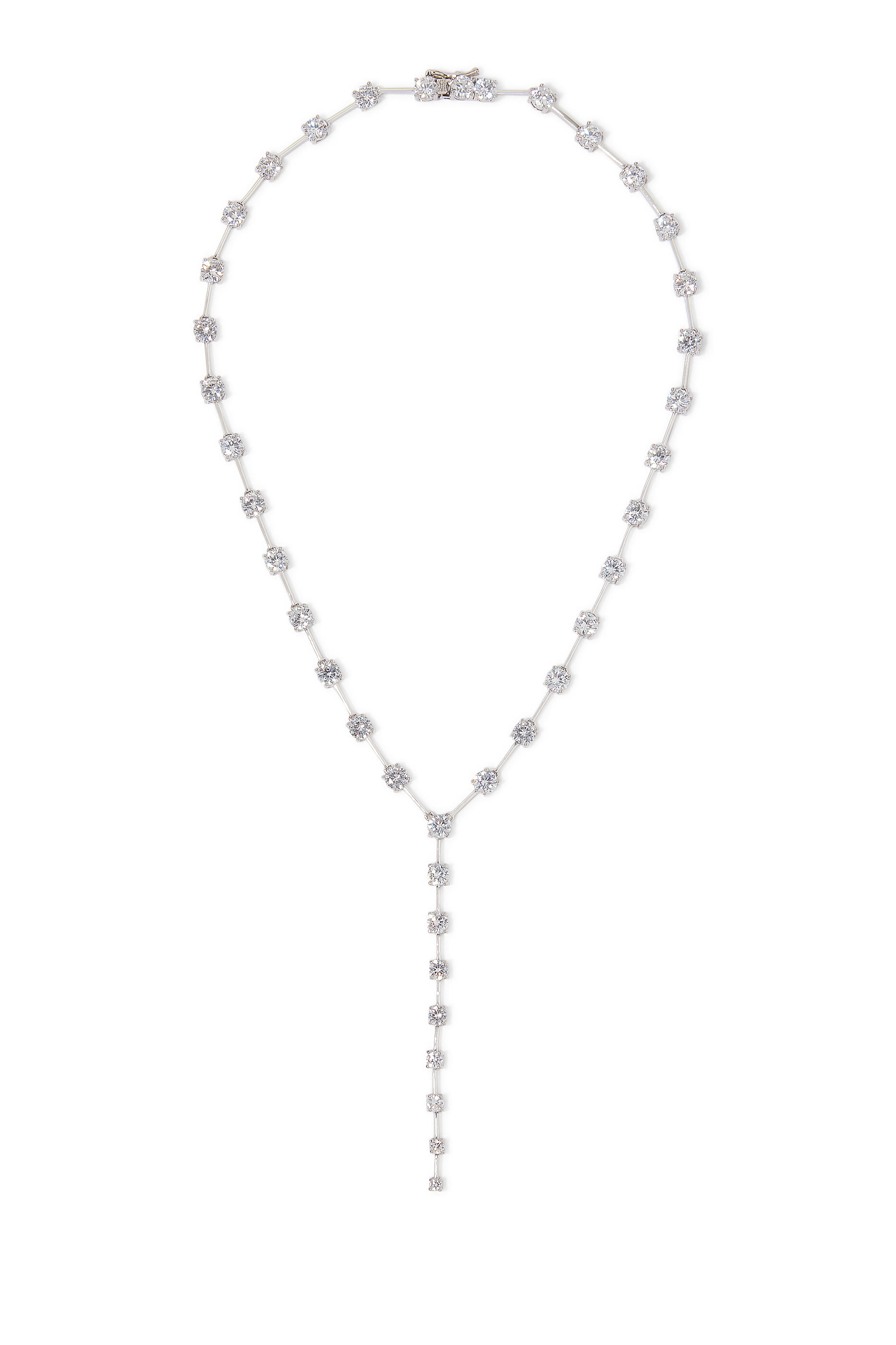 Ojos Pendant Necklace,  Sterling Silver & Enamel