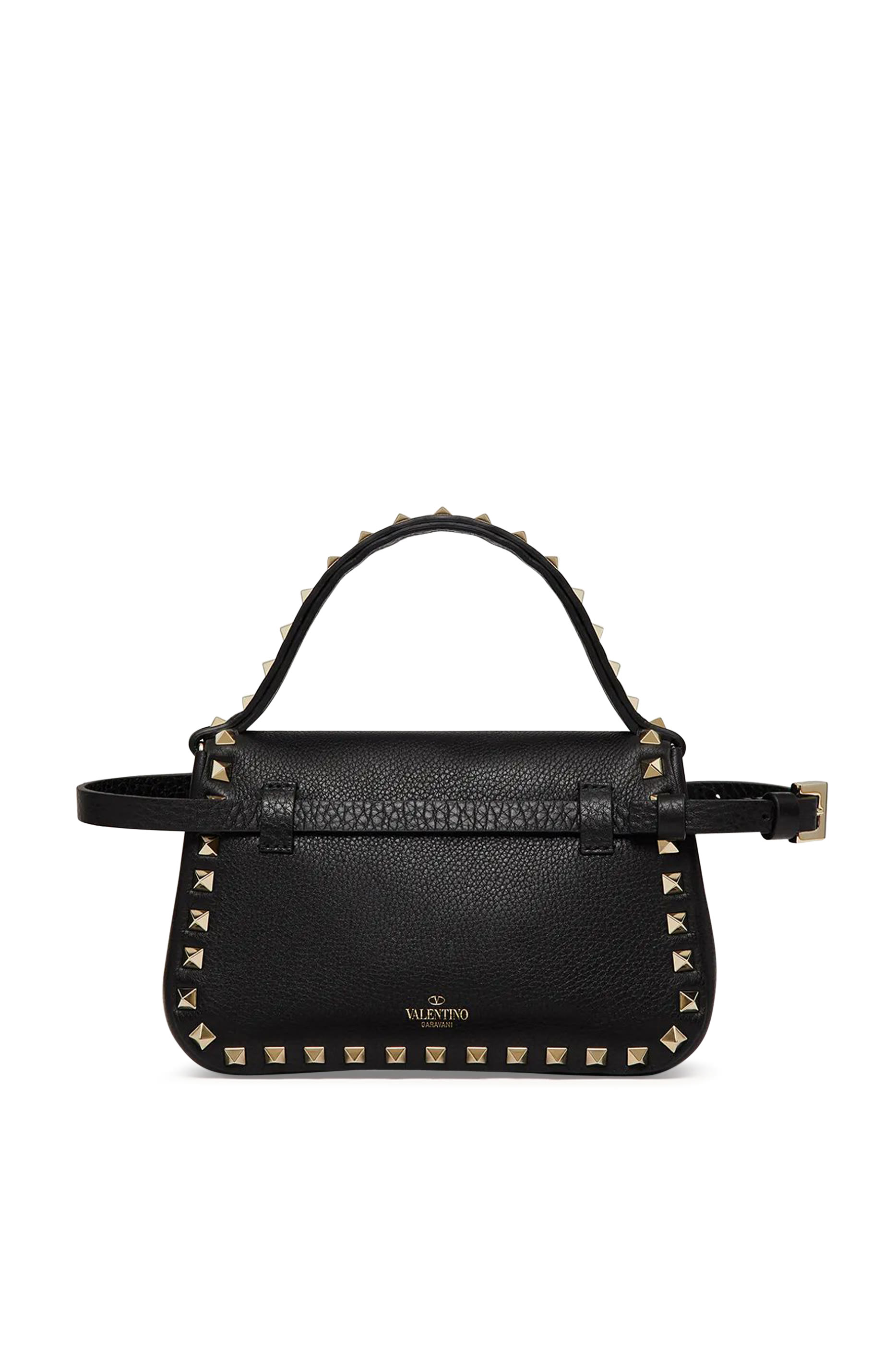  Rockstud Leather Bag