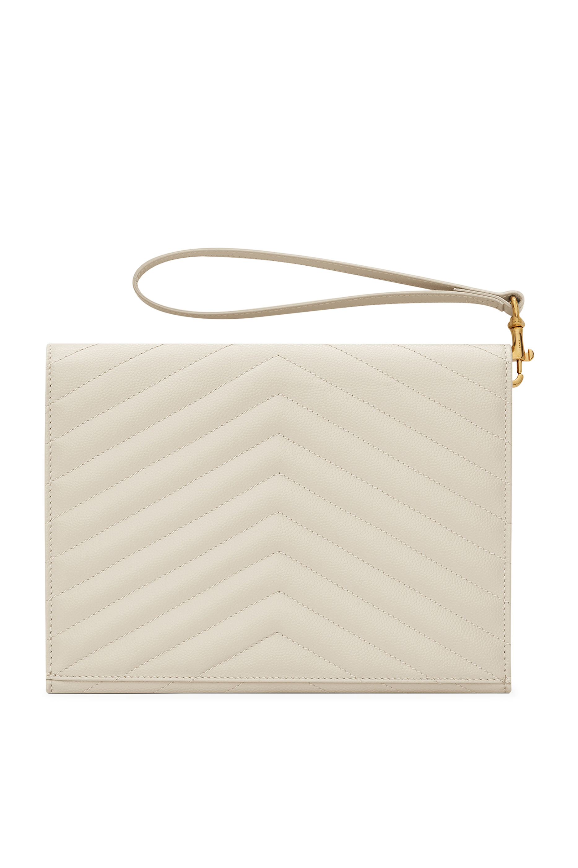  Cassandre Matelass&eacute; Flap Pouch in Grain De Poudre Leather