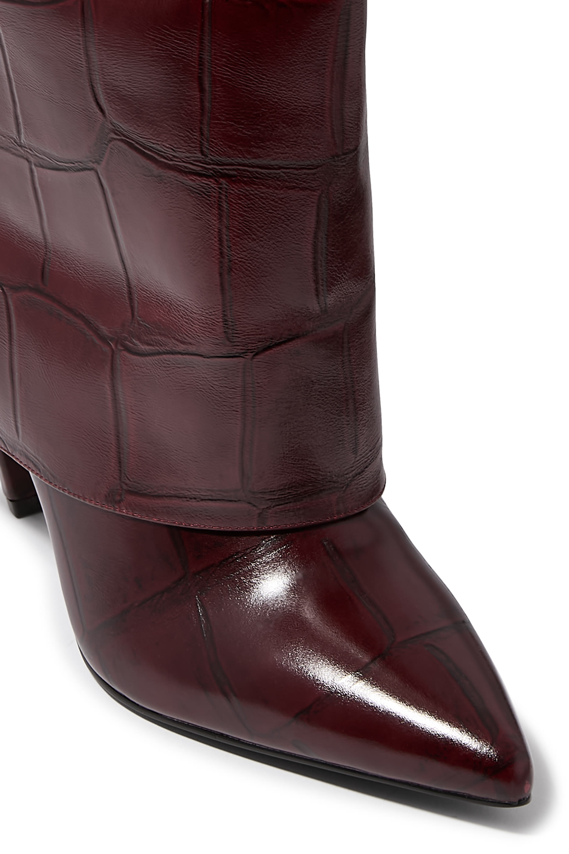 Fold Over Tall Boots 100