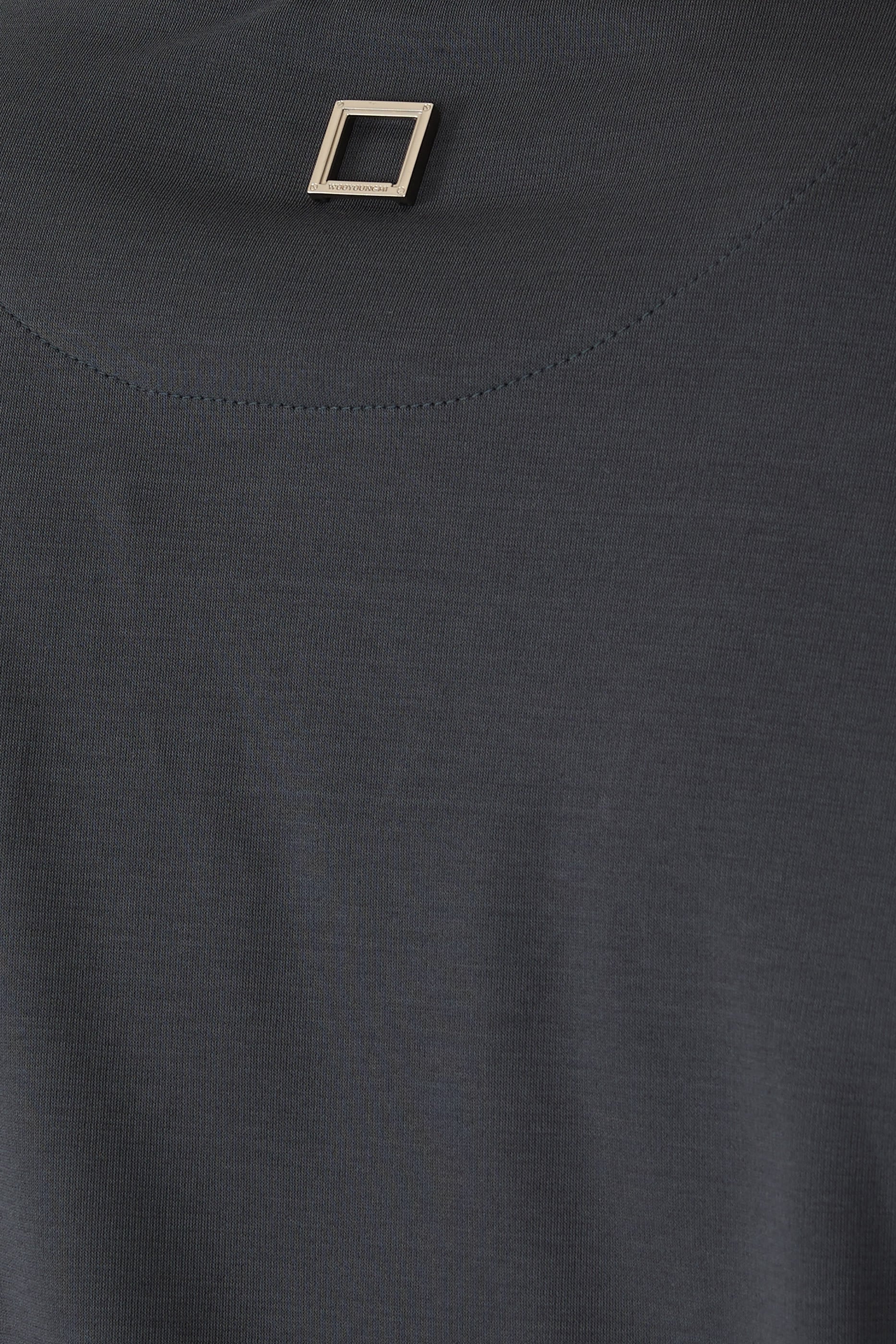 Metal Logo Cotton T-Shirt