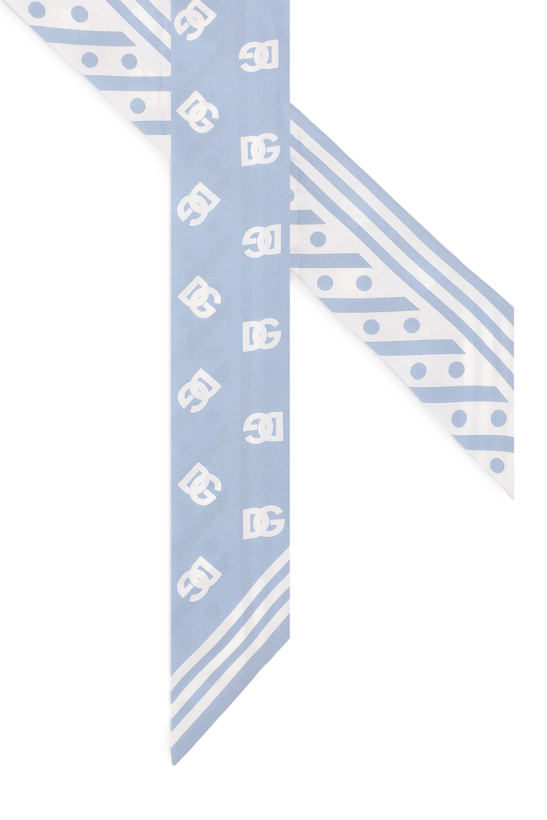 All-Over DG Logo Twill Headscarf