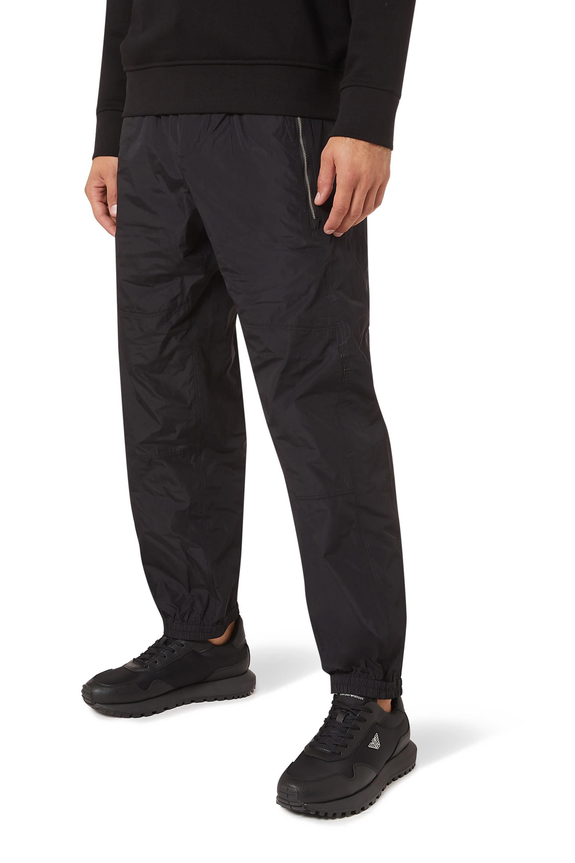 Nylon Eagle Logo Sneakers