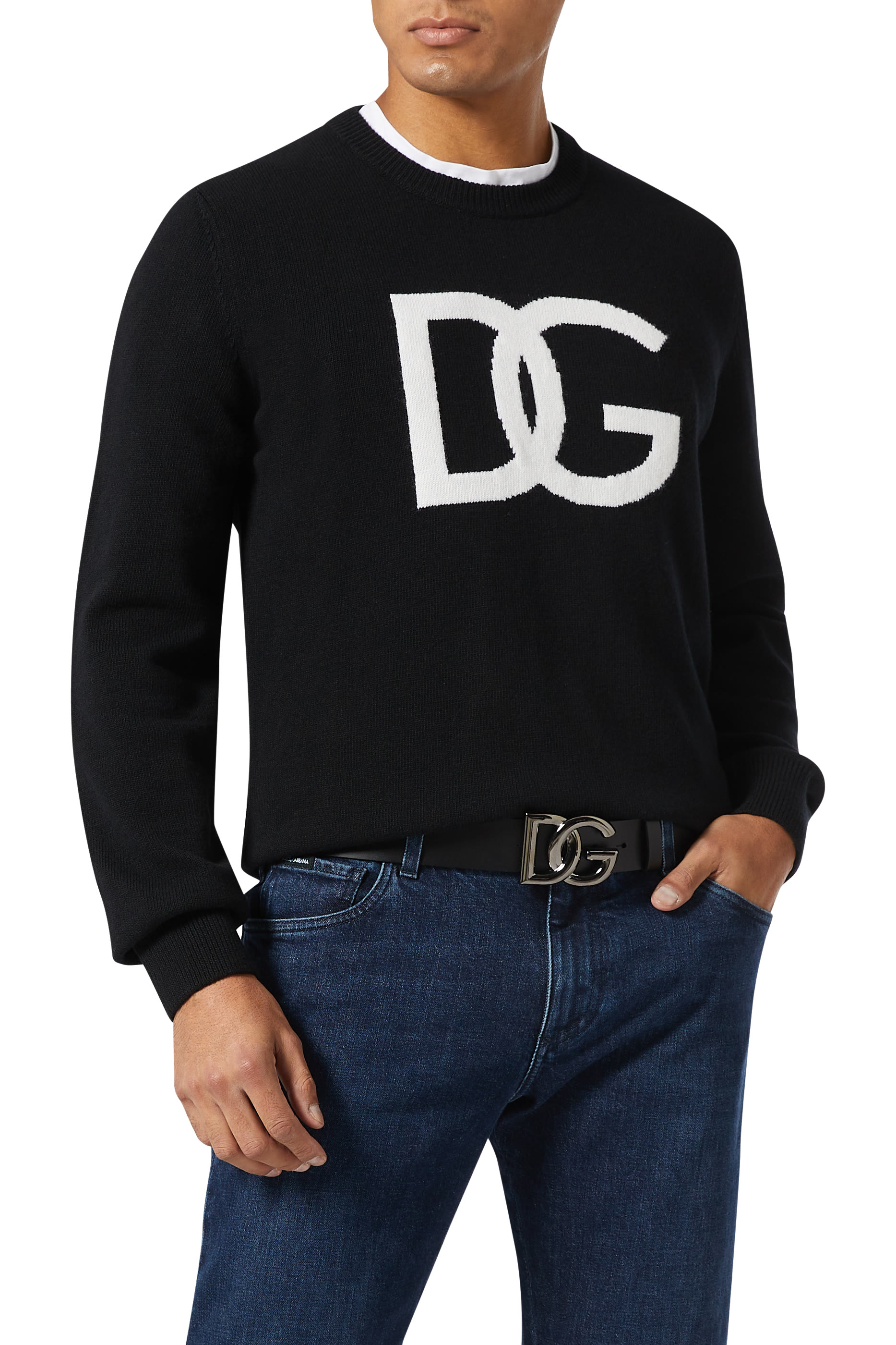 DG Interlock Logo Belt
