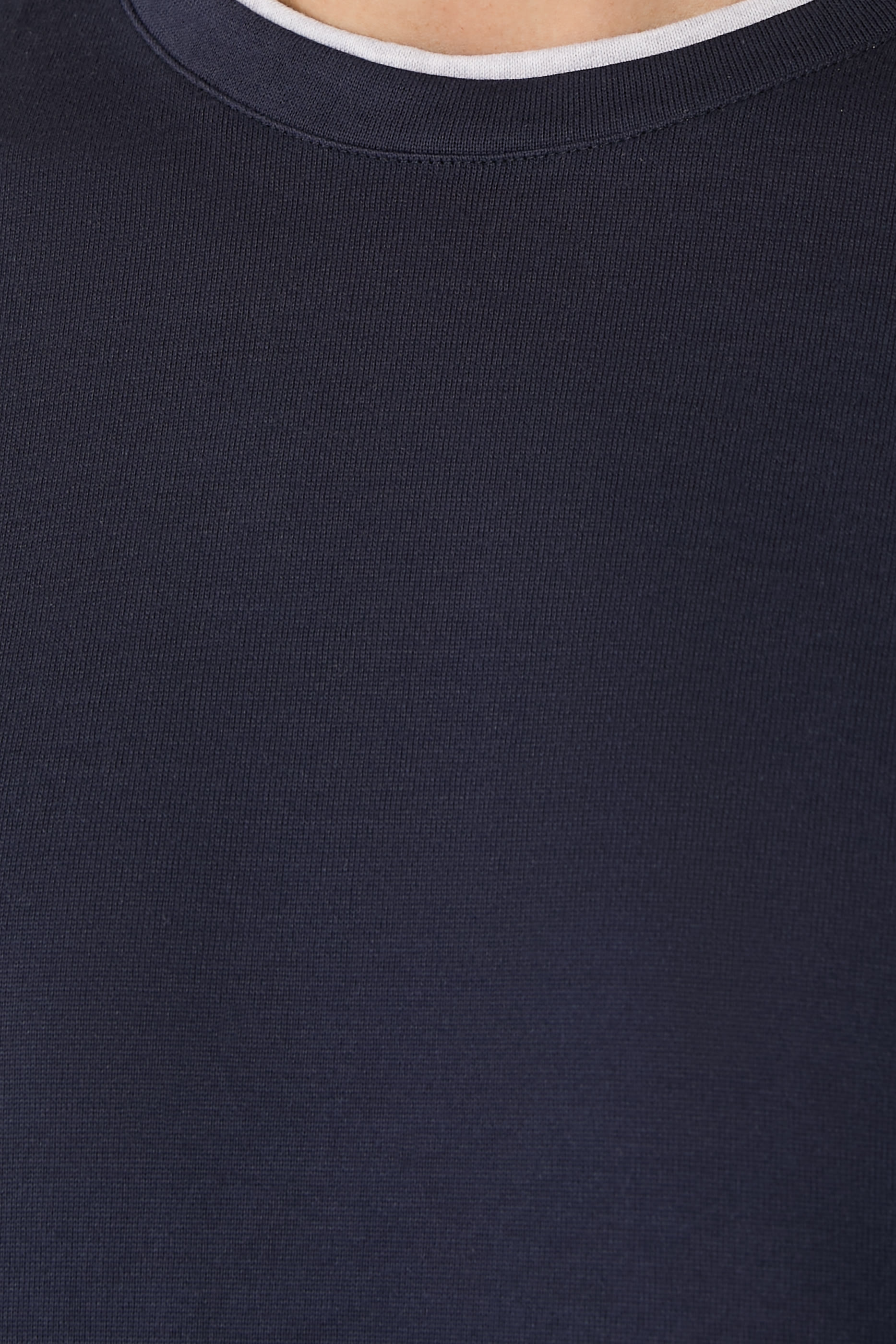 Crew Neck Cotton Jersey T-Shirt