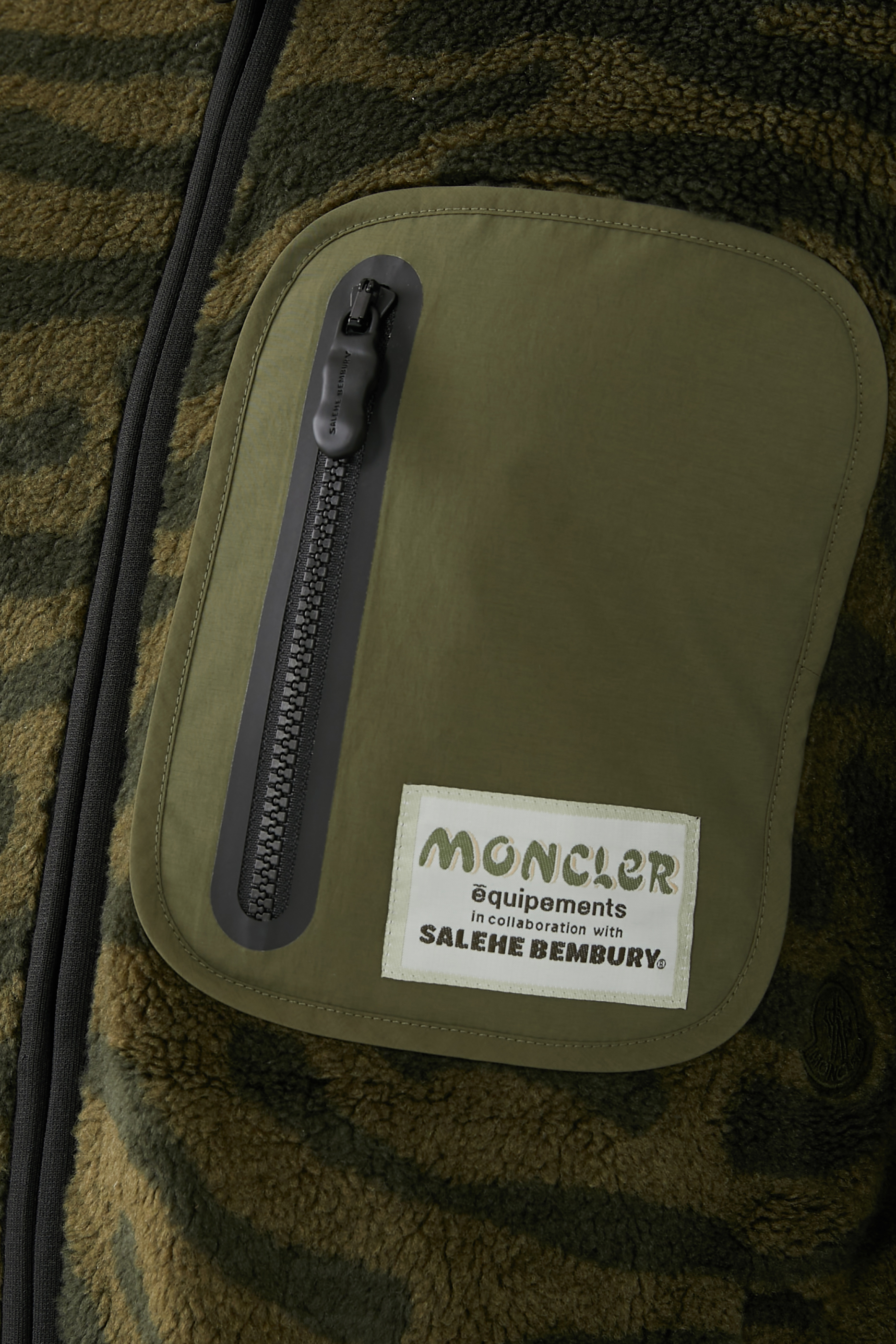 Moncler X Salehe Bembury Teddy Jacket