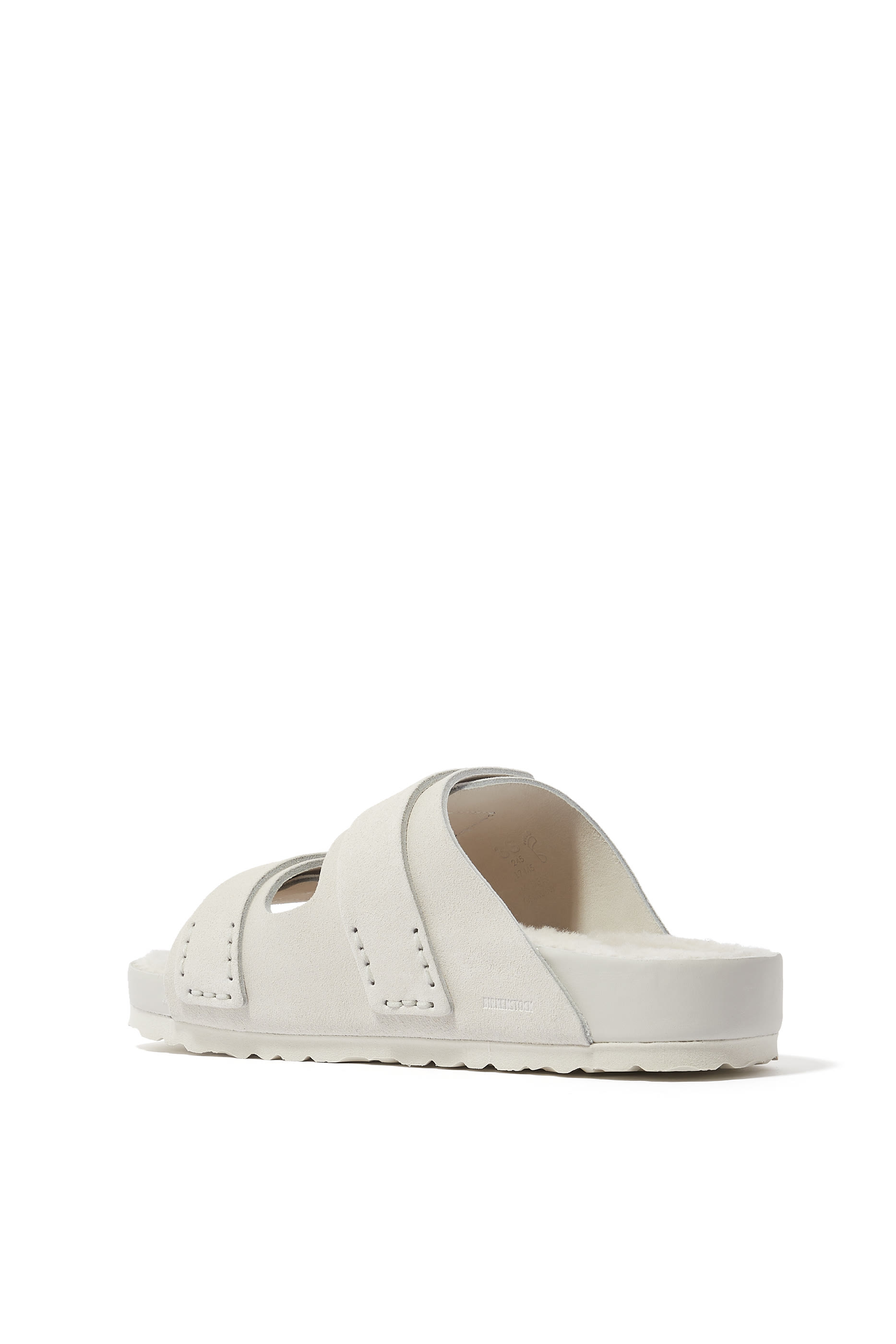 Uju Tekla Suede Fur Sandals