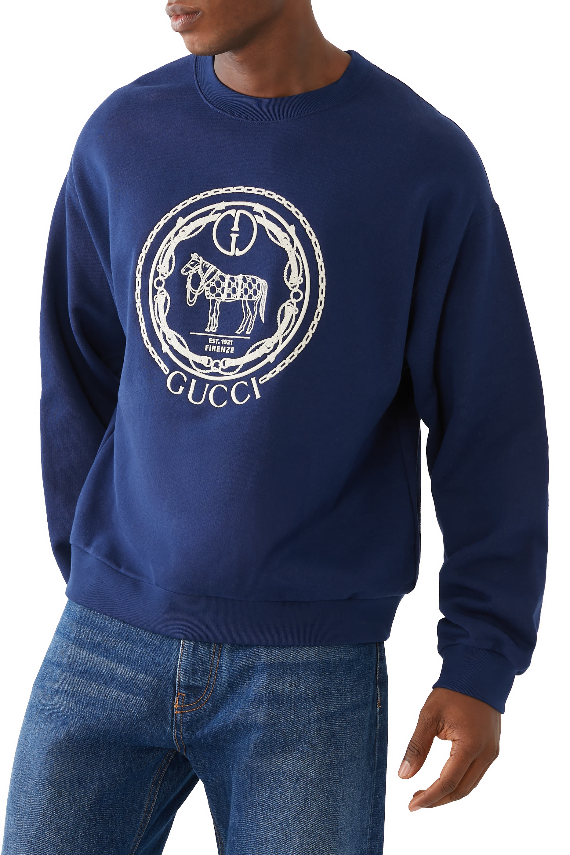 Logo Embroidered Sweatshirt