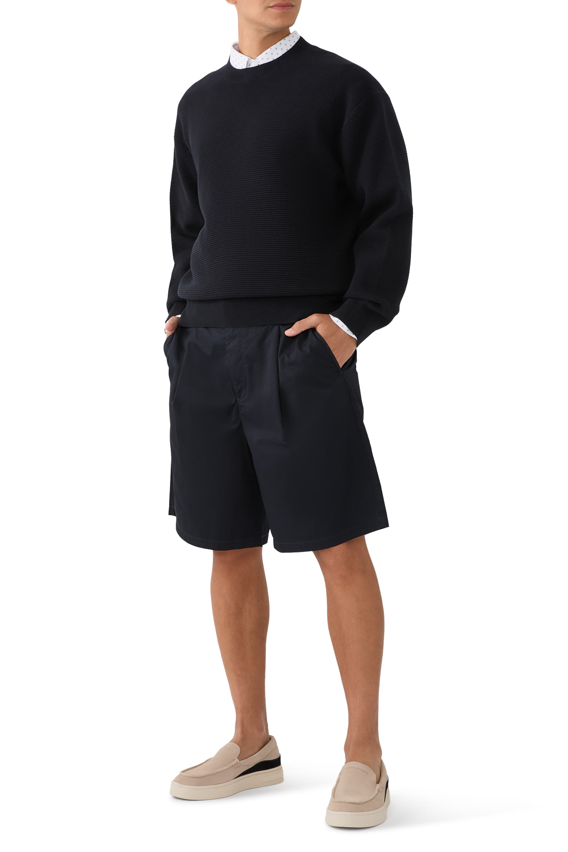 The Grid Crewneck Sweater