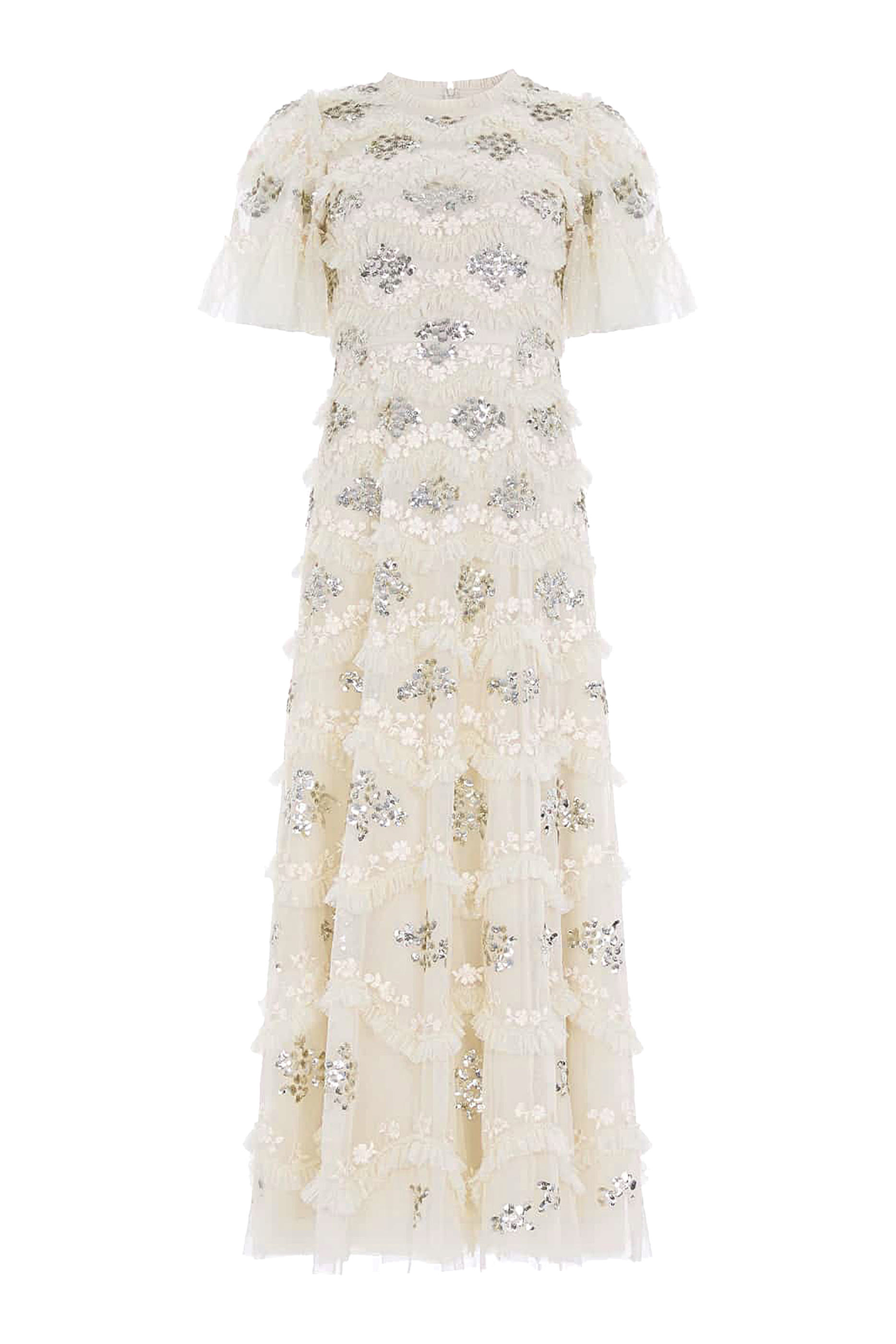 Daisy Wave Ankle Gown