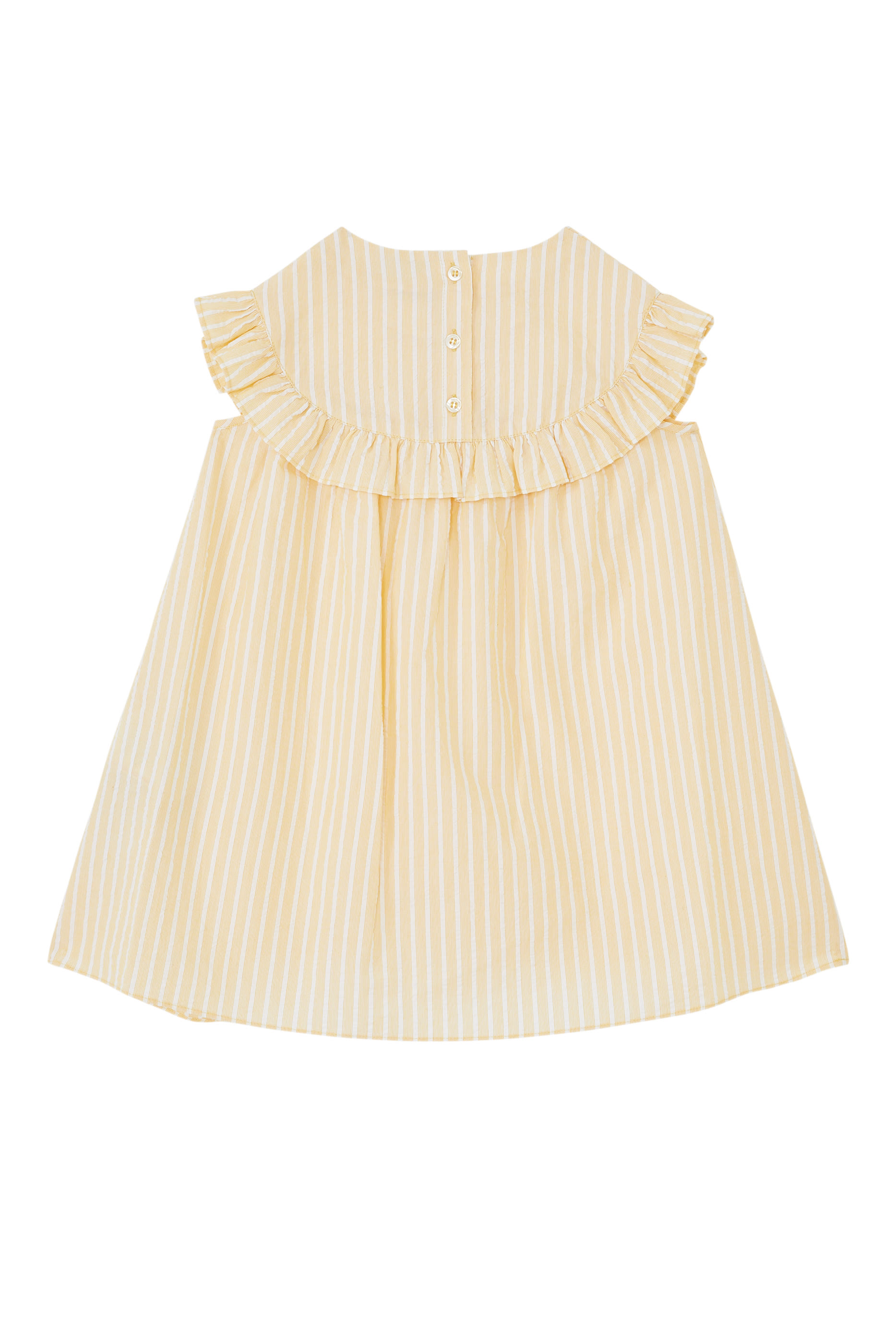 Kids Seersucker Striped Dress