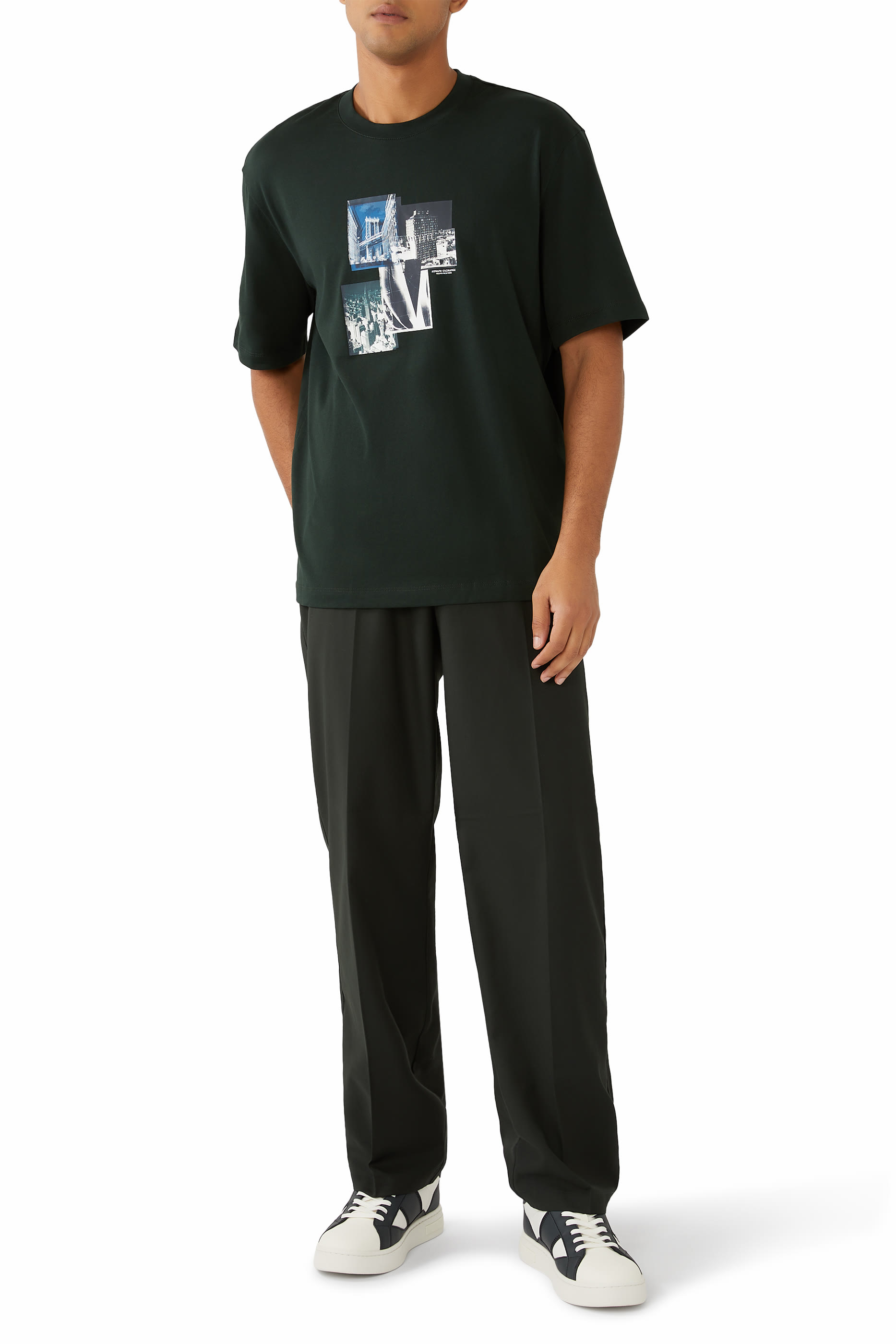 Photo Print Regular Fit T-Shirt