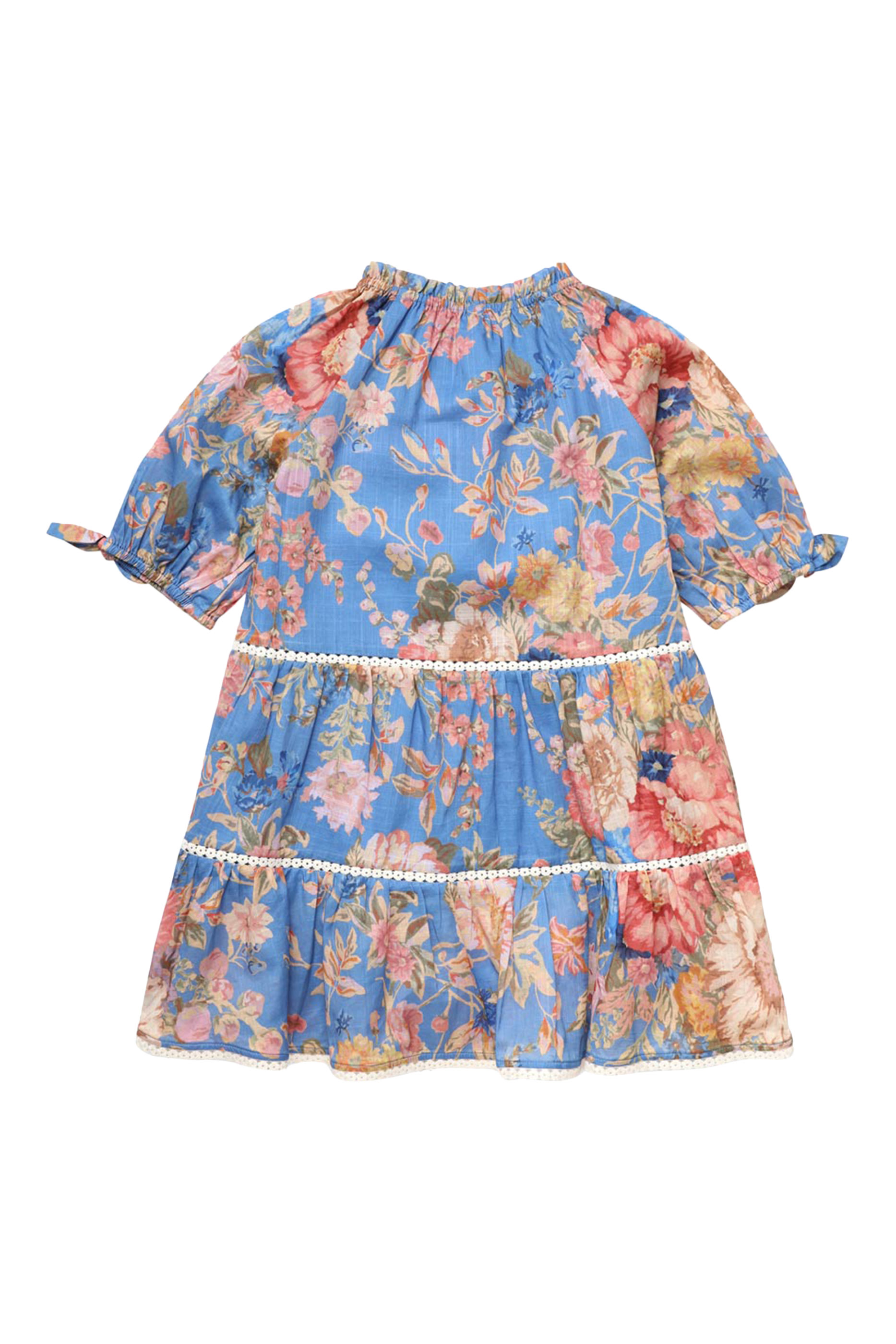 Kids August Puff Sleeve Mini Dress