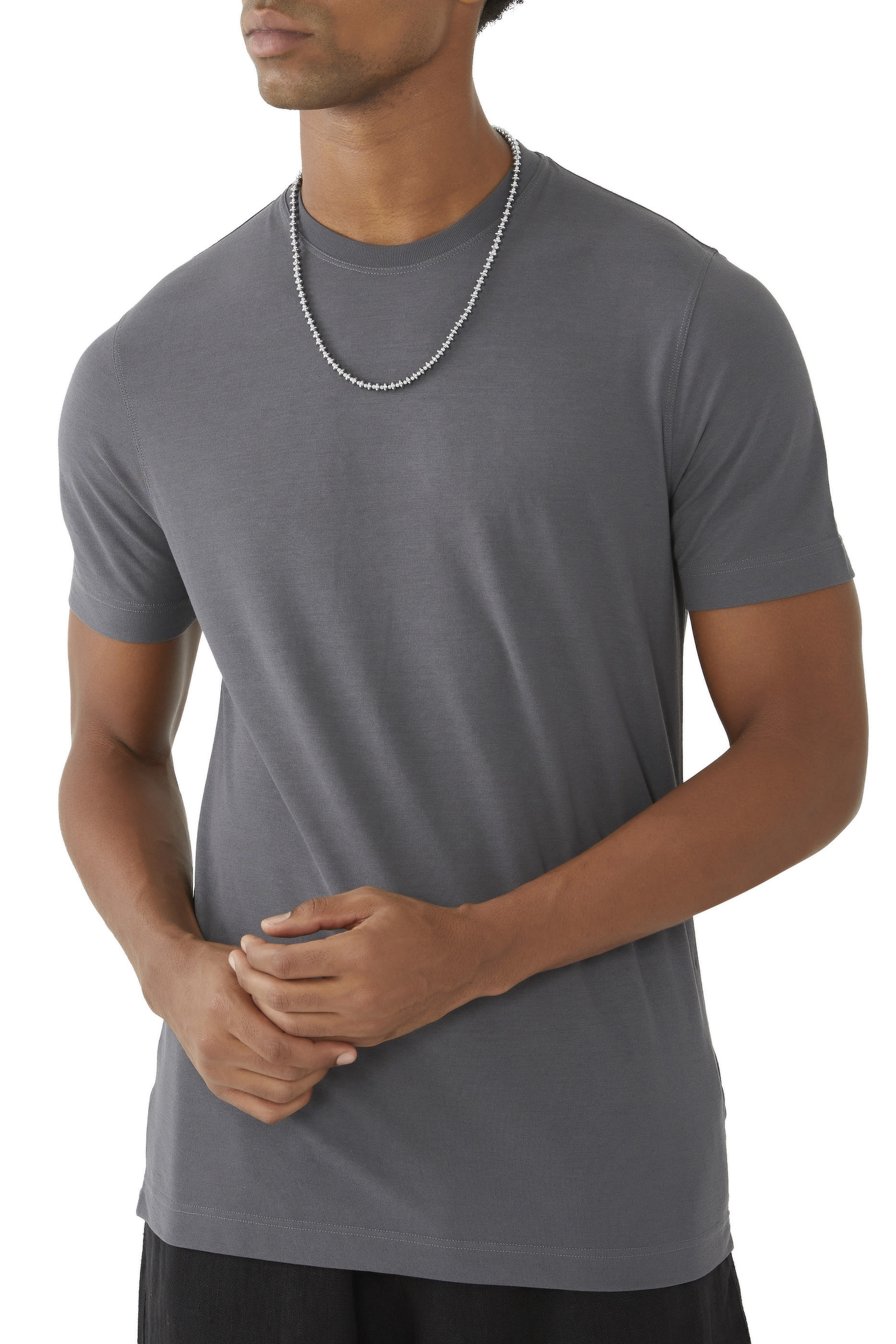 Slim Fit Cotton T Shirt