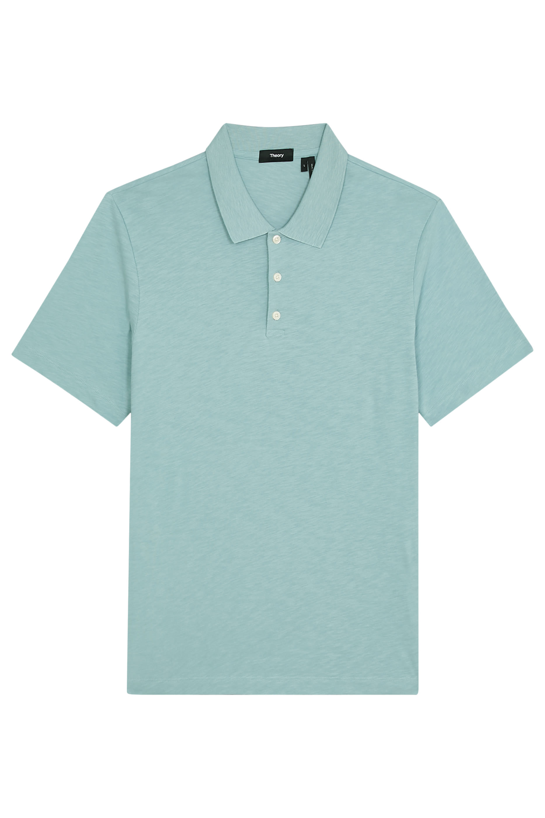 Bron Polo Shirt in Cosmos Slub Cotton 