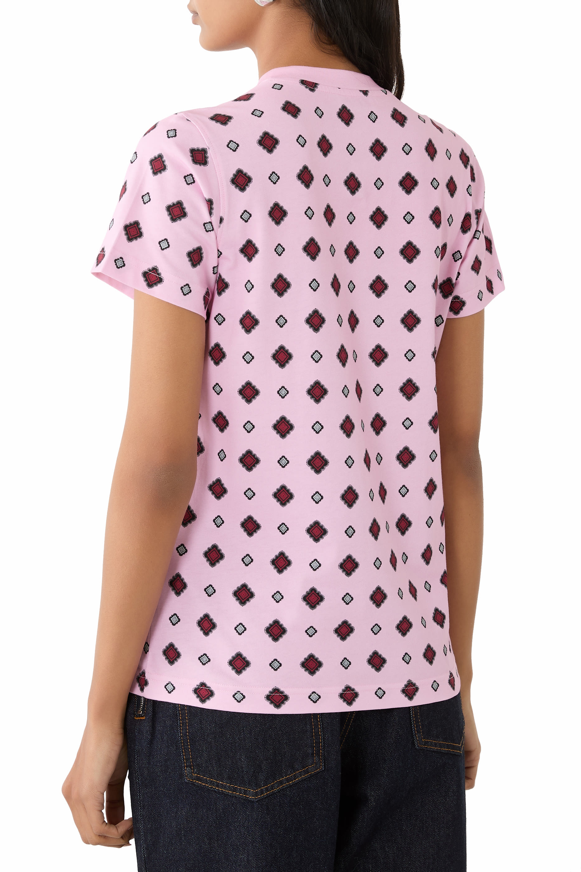 Logo Teddy Printed T-Shirt