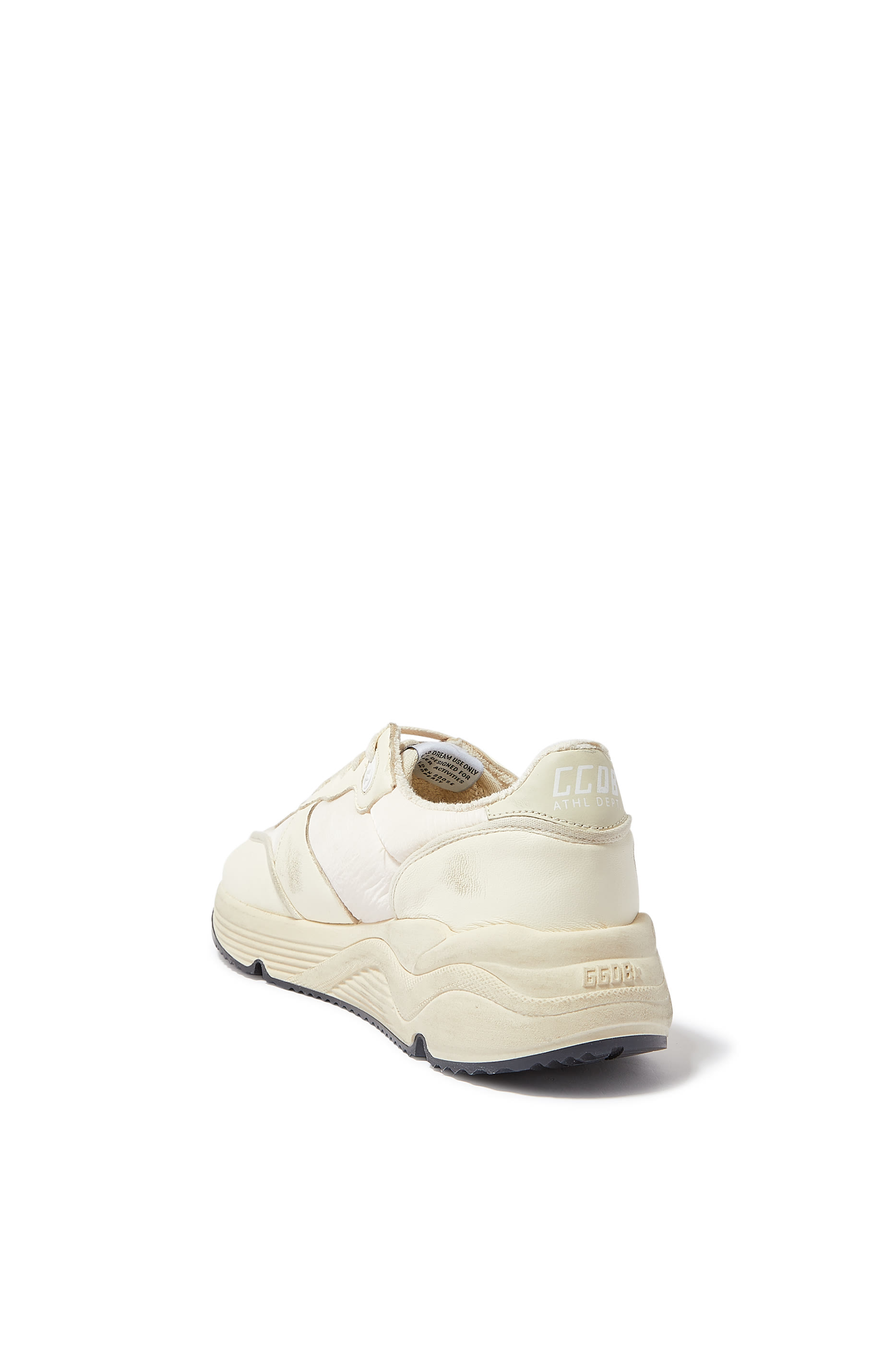 Running Sole Sneakers in Nylon and Nappa Leather