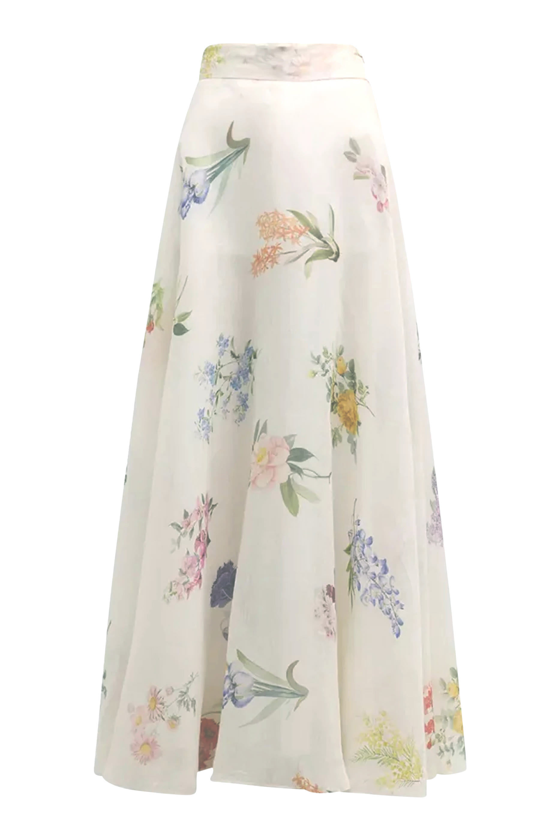 Natura Floral Print Maxi Skirt