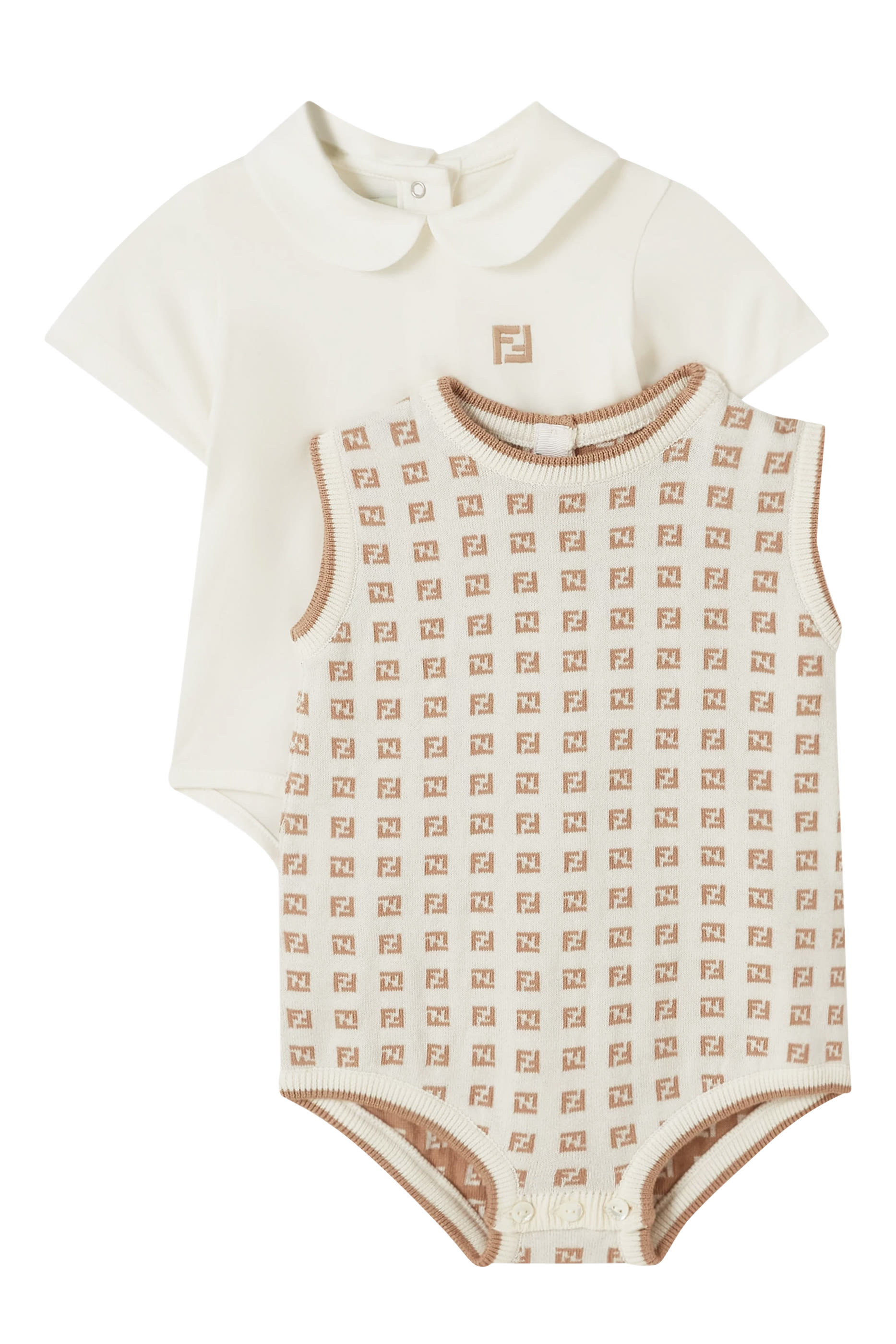 Kids  Cotton Jumpsuit &ndash; Set of 2 