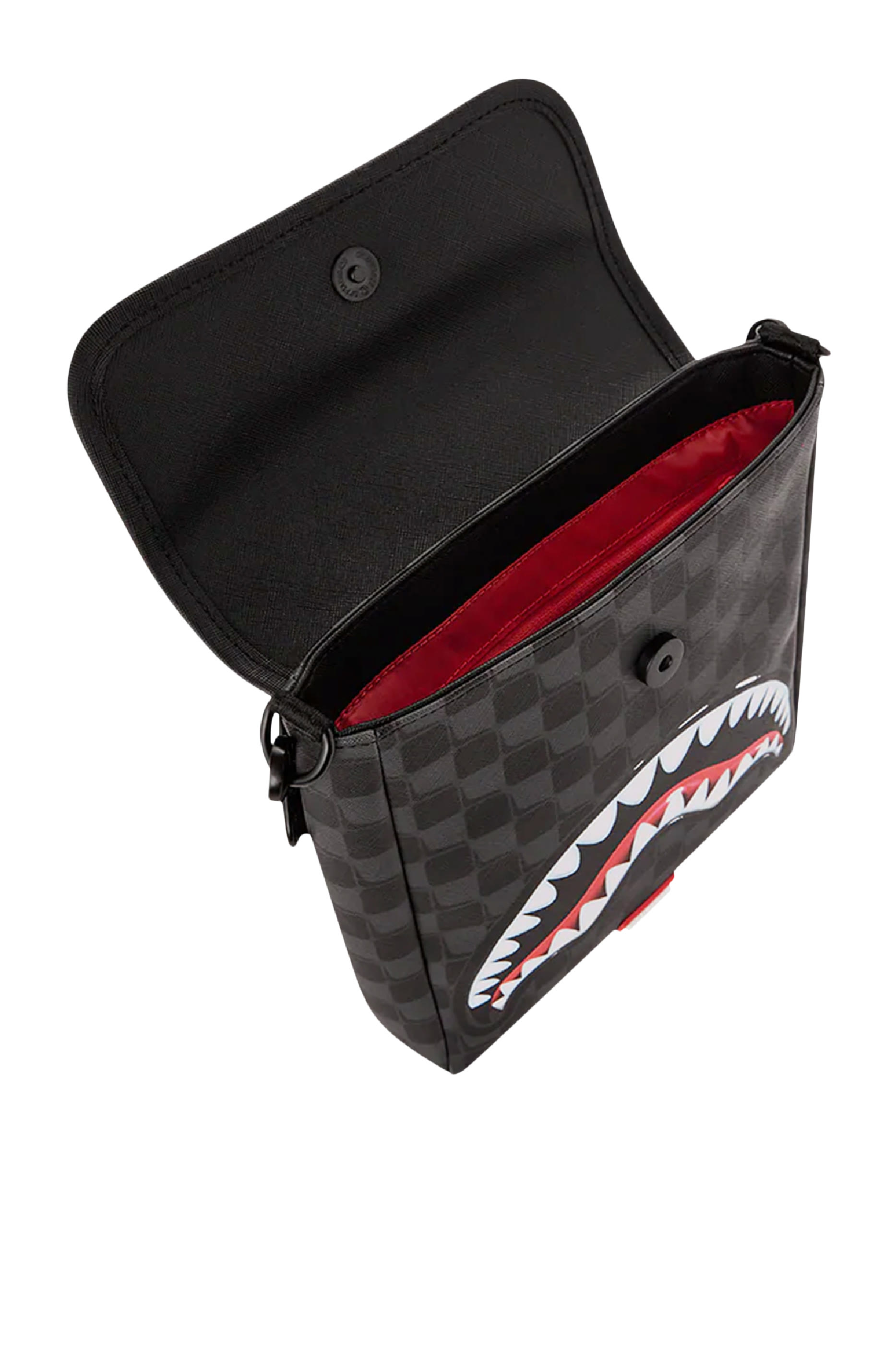 Kids Sharks in Paris Messenger Sling Bag