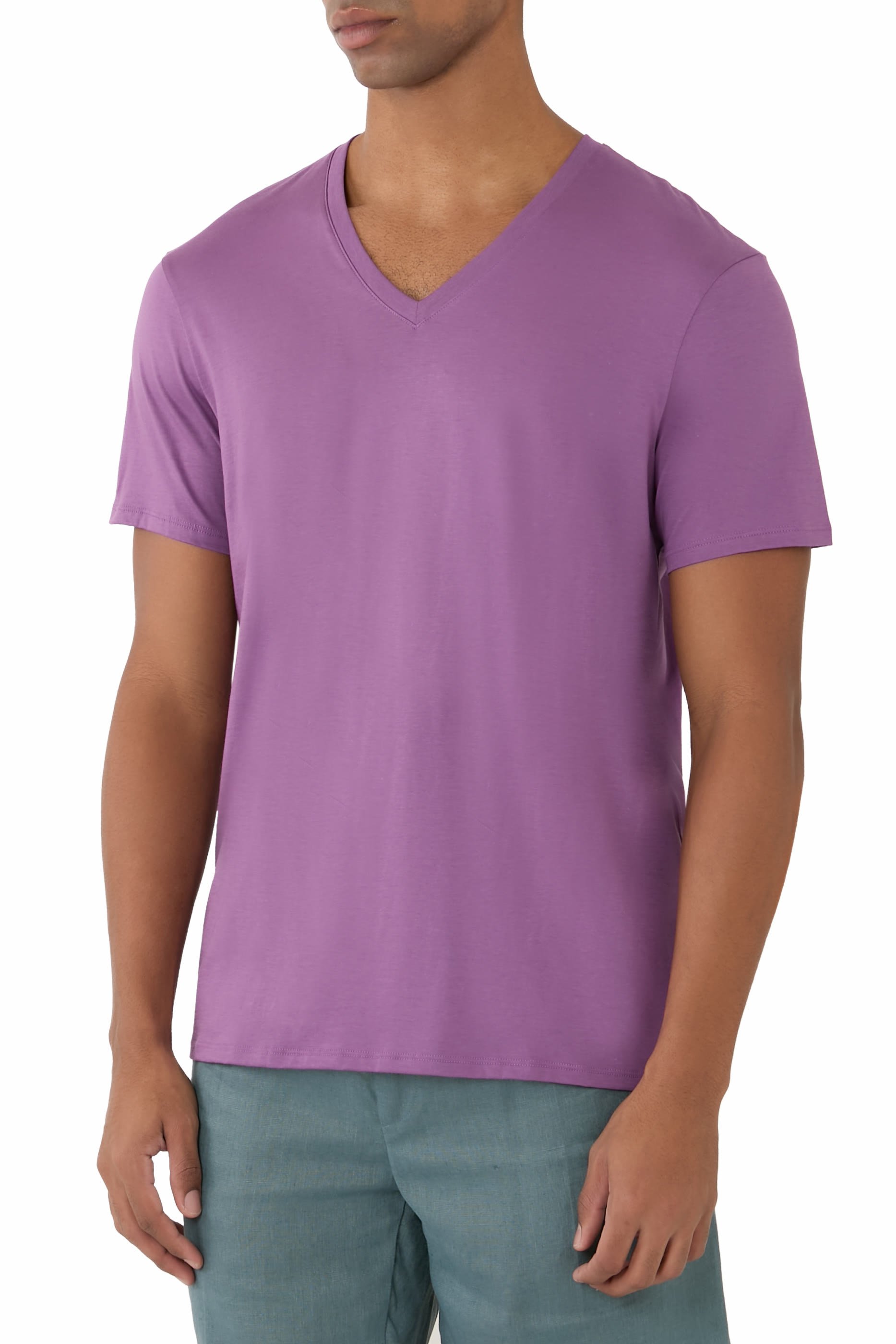 Slim Fit Pima Cotton T-Shirt