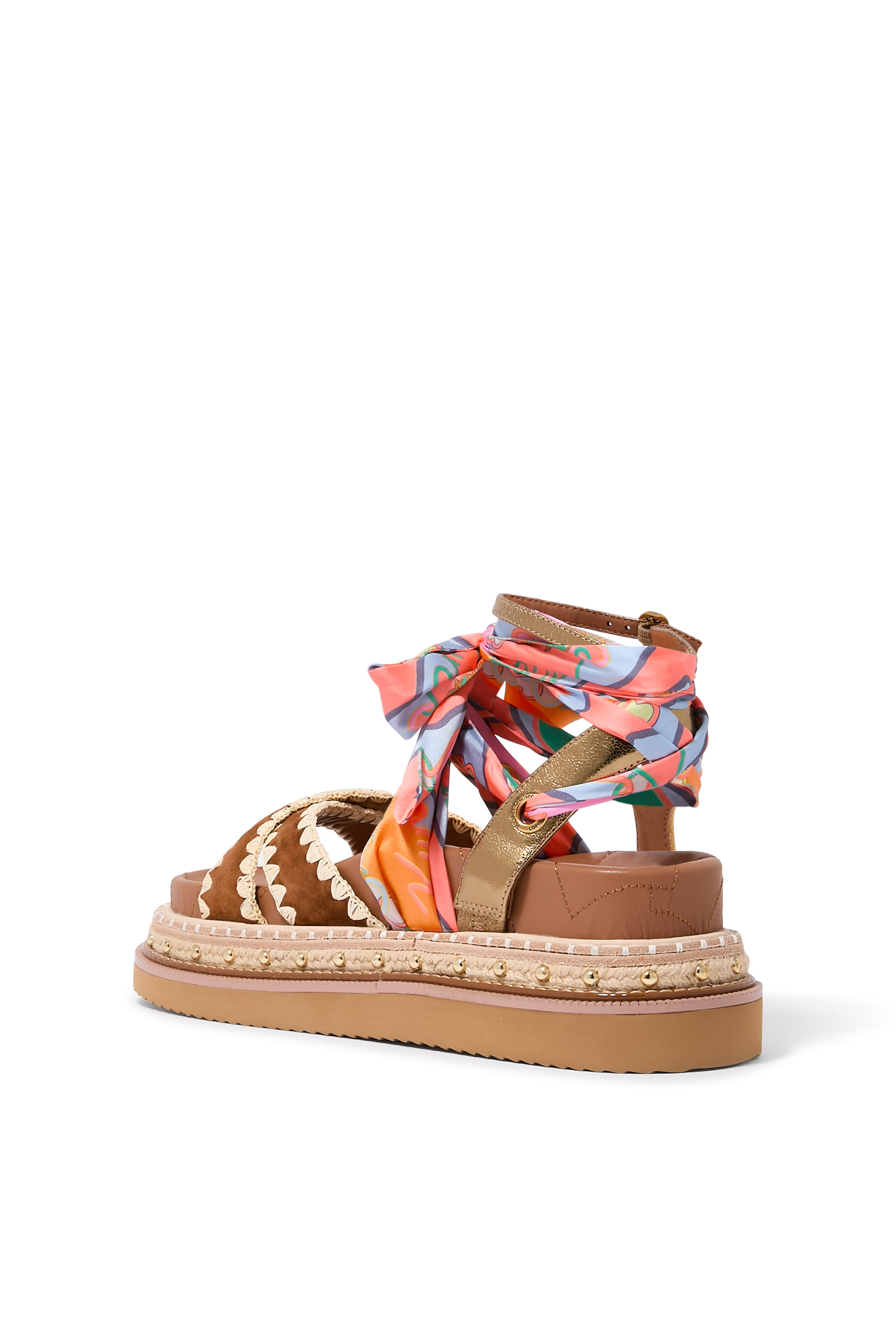 Orson Cross Scarf Sandals