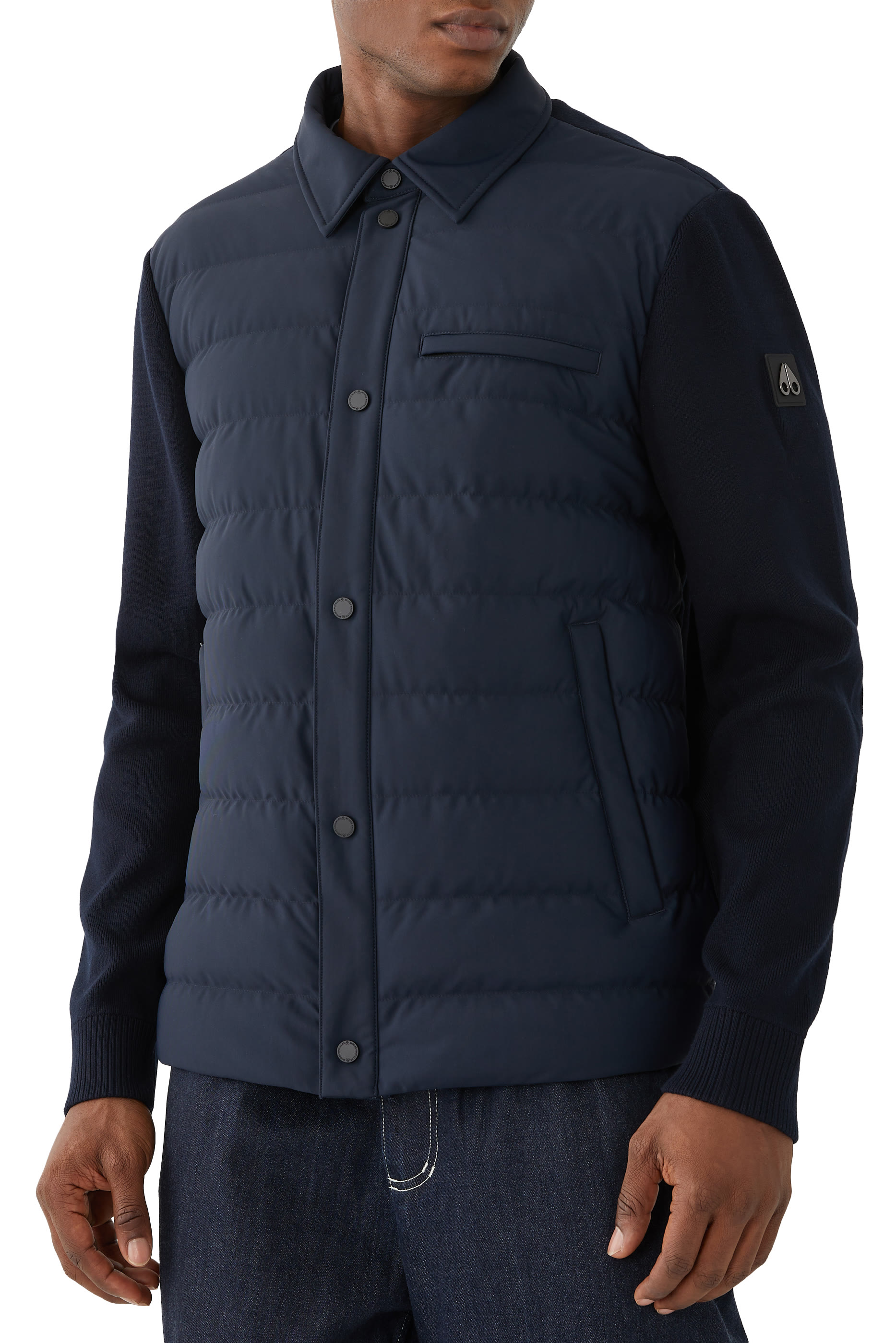 Marble Hybrid Shirt Jacket