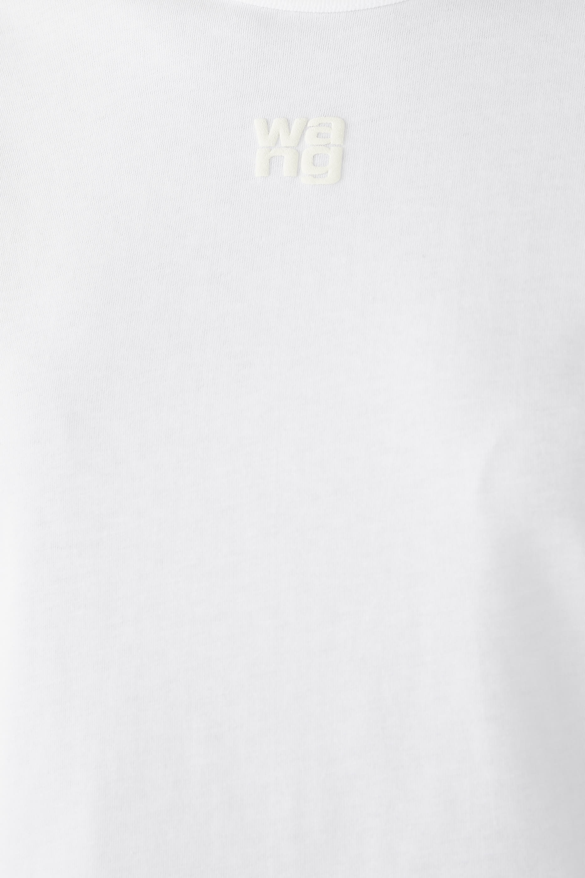 Essential JSY Shrunk with Puff Logo and Bound Neck T-Shirt