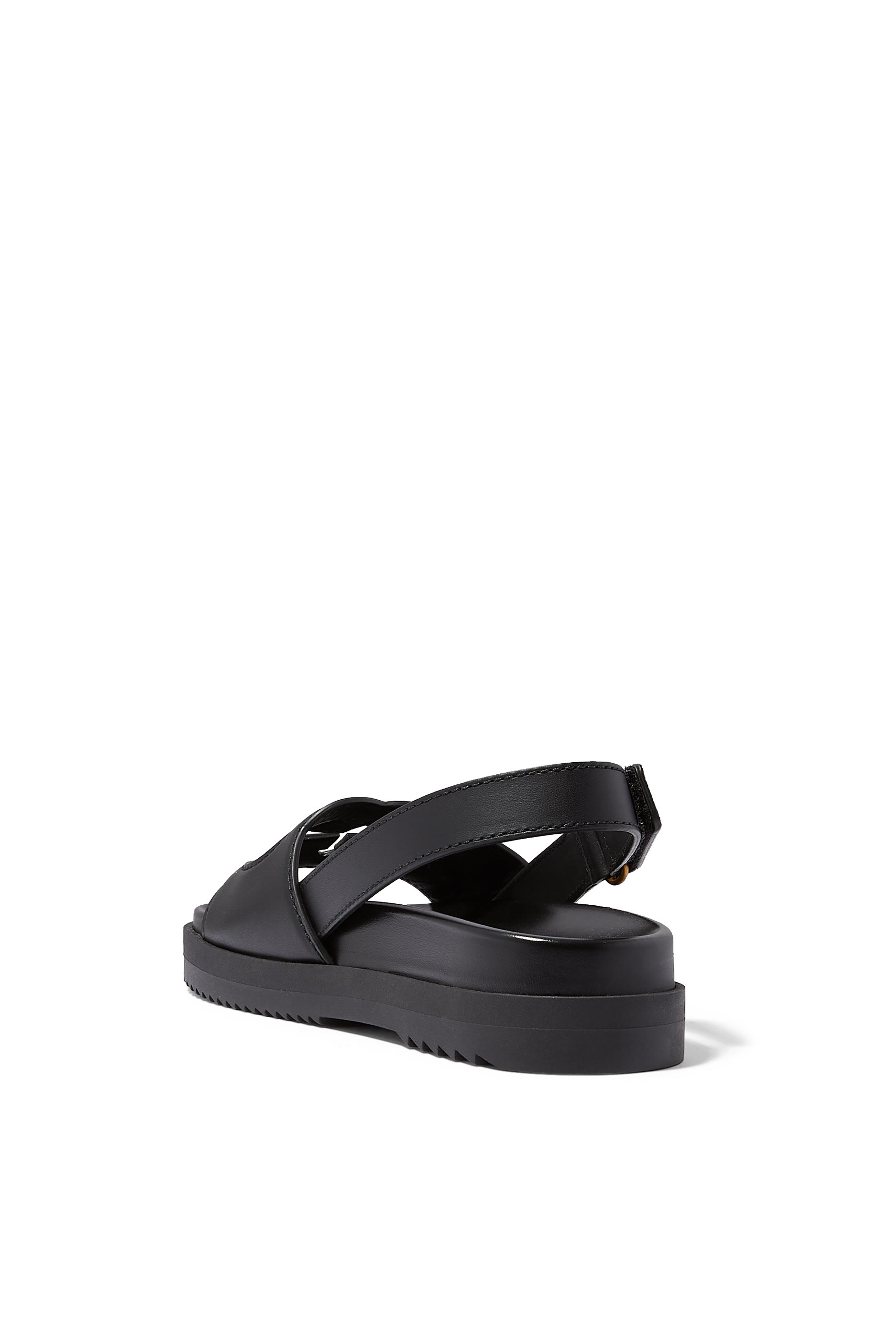 Interlocking G Flatform Sandals