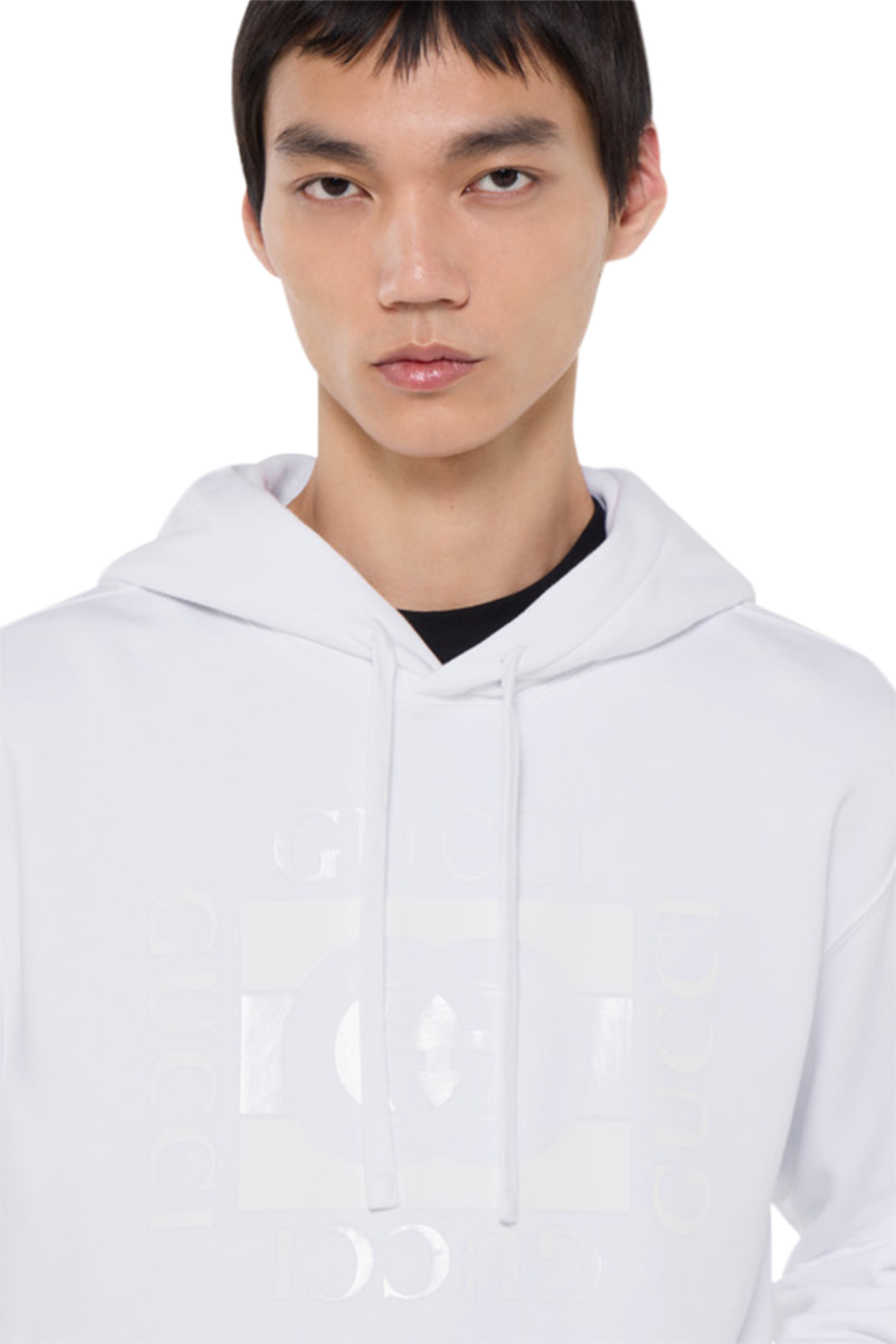 Cotton Jersey Sweatshirt with Print