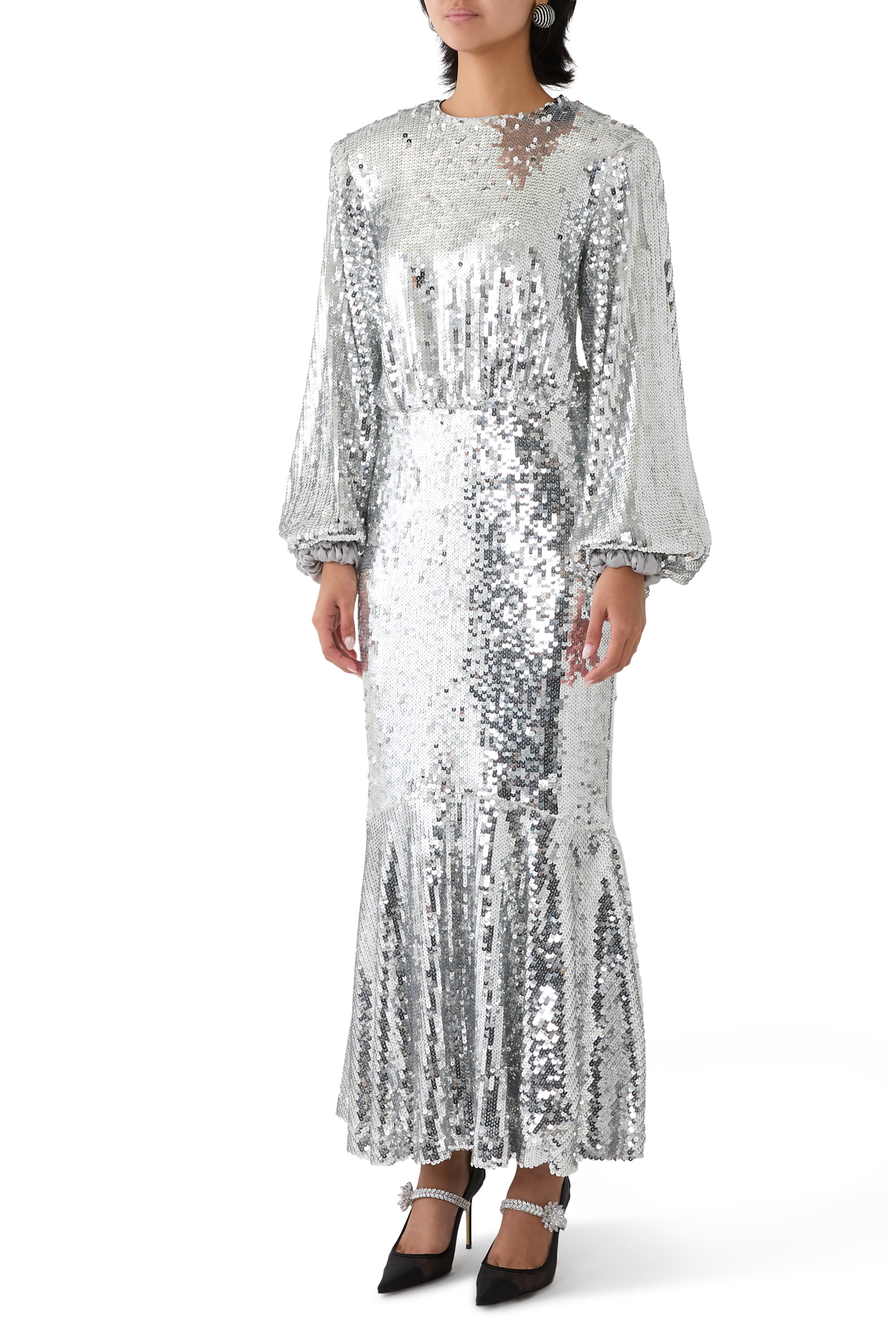 Sequins Maxi Dress