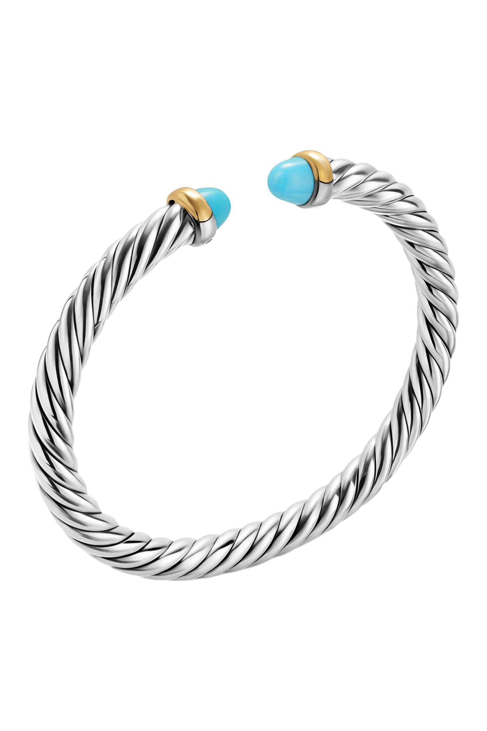 Cable Flex&reg; Bracelet, Sterling Silver & 14k Yellow Gold