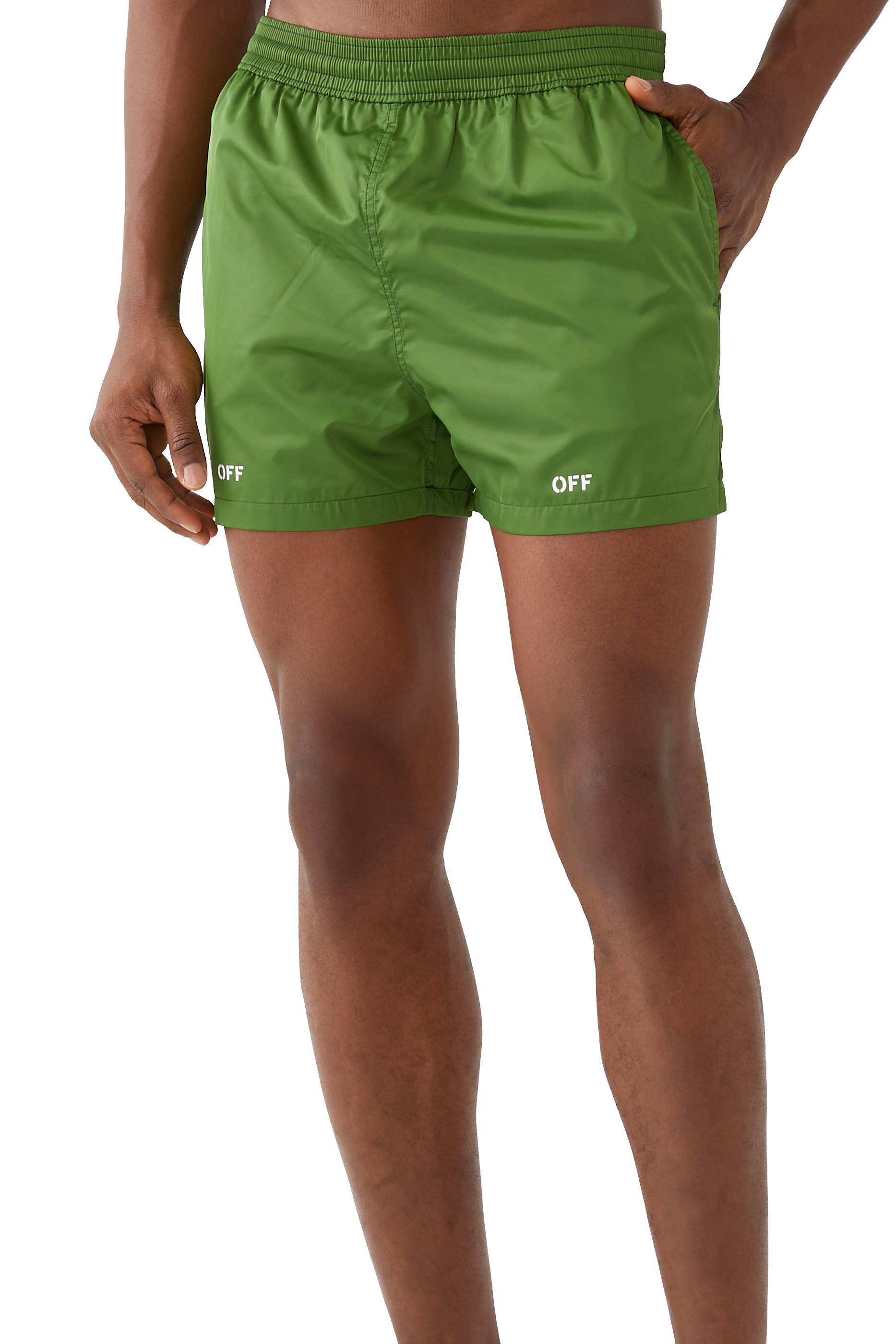 Off Stamp Swim Shorts