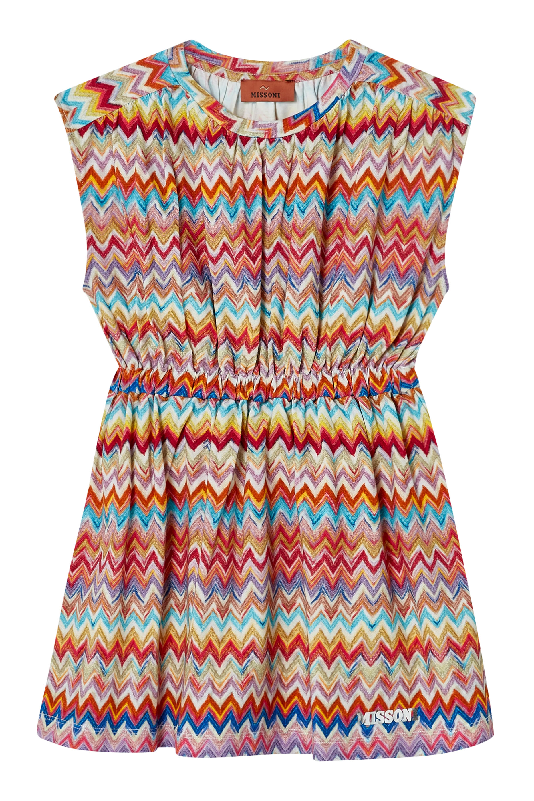 Kids Chevron Jersey Dress