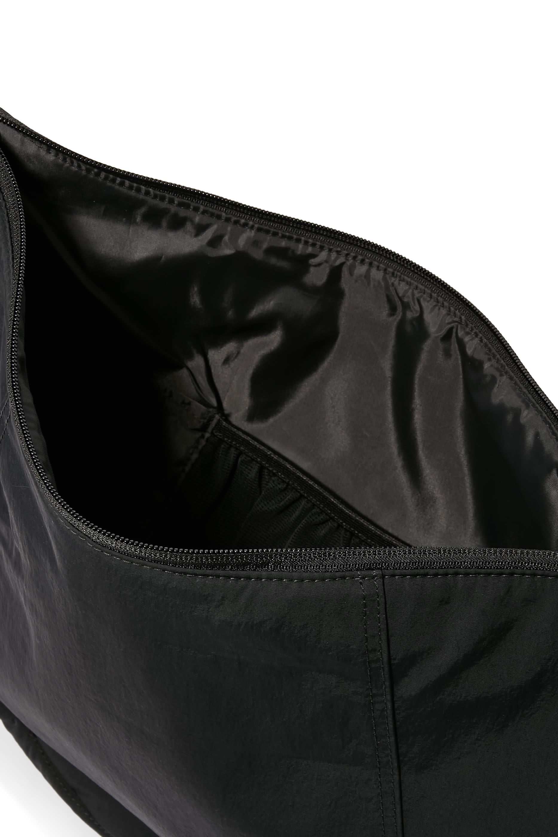 Large Pleat Crossbody Bag