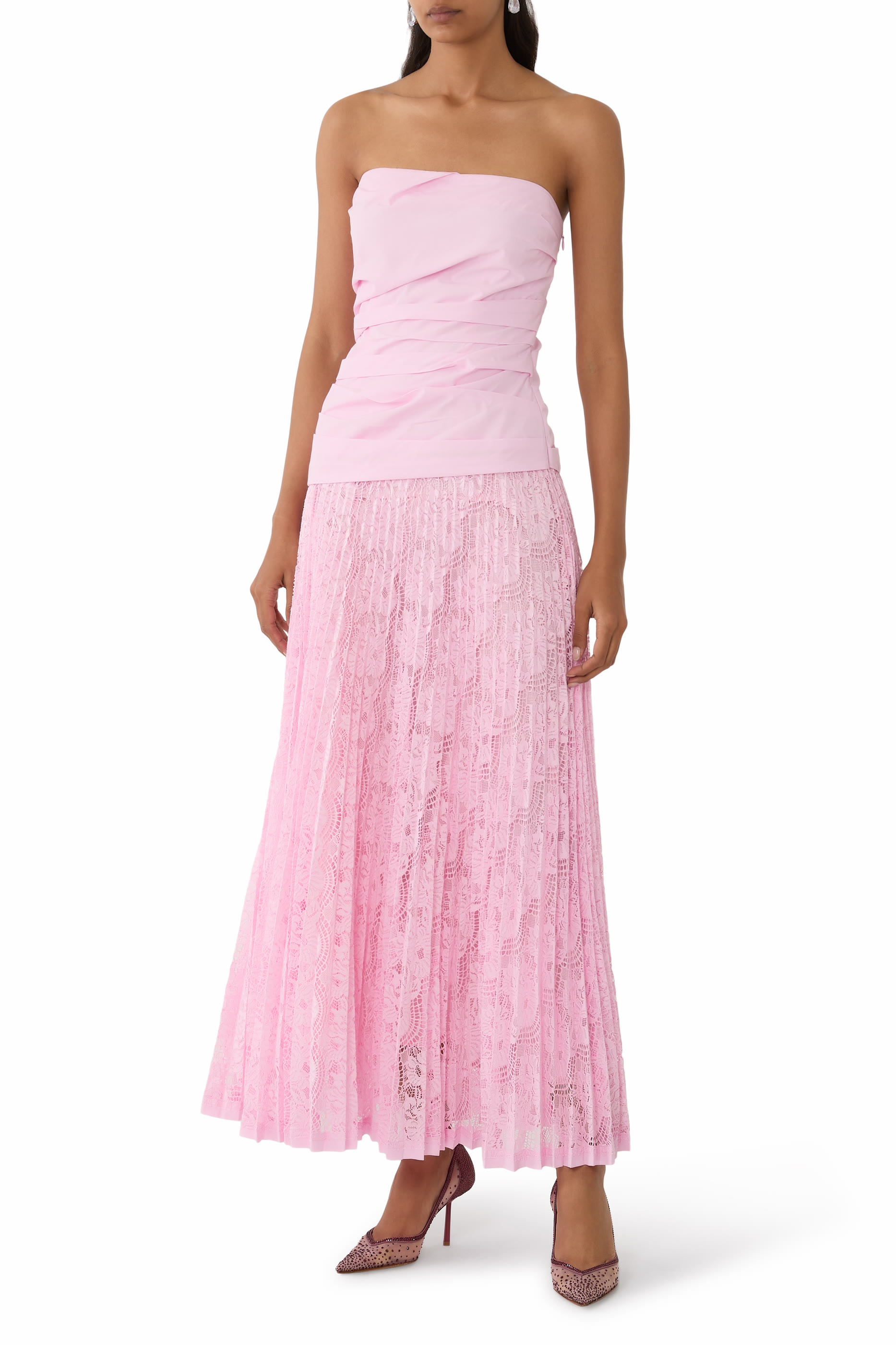 Nicole 80 Slingback Crystal Pumps