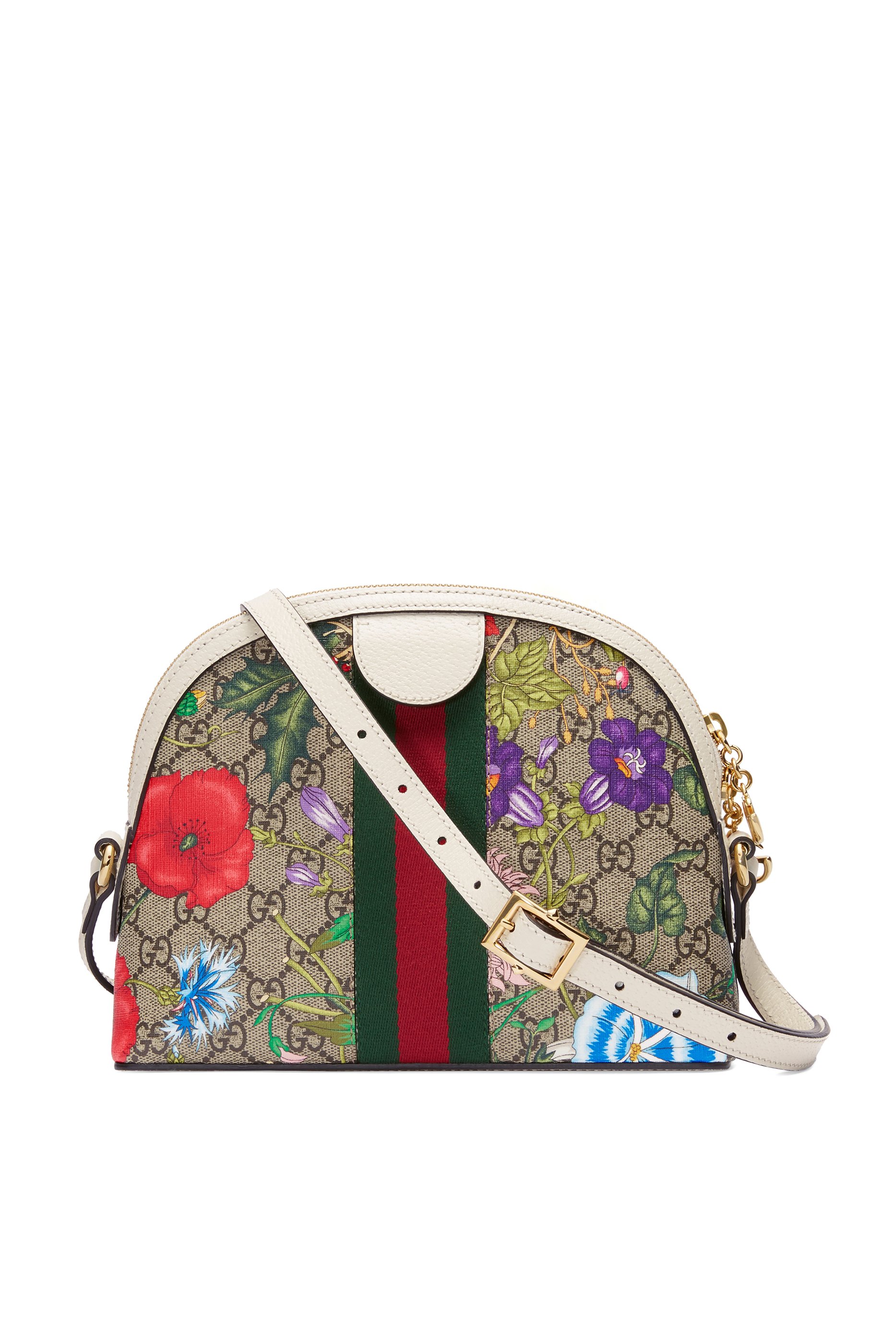 Ophidia GG Flora Small Shoulder Bag