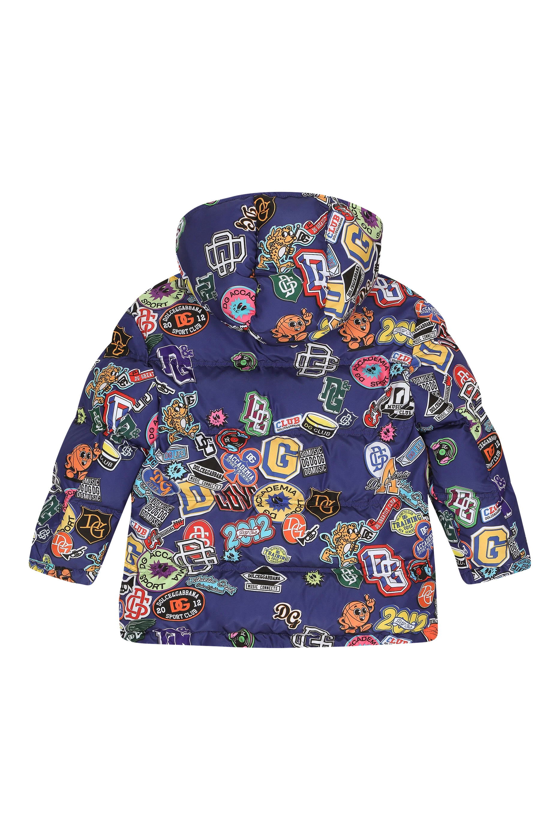 Kids Nylon Faux Down Jacket