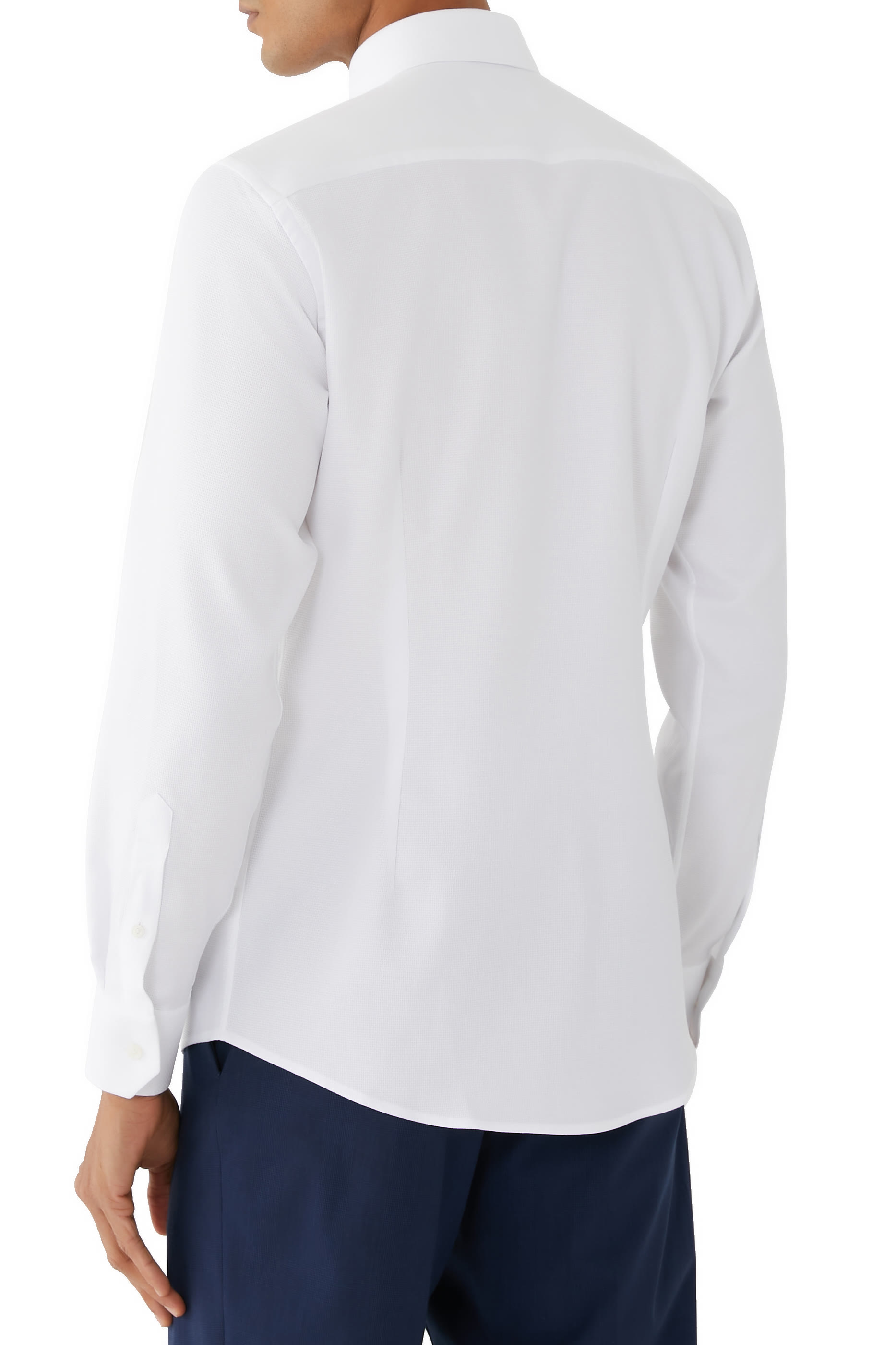 Cotton Tencel Lyocell Slim Shirt