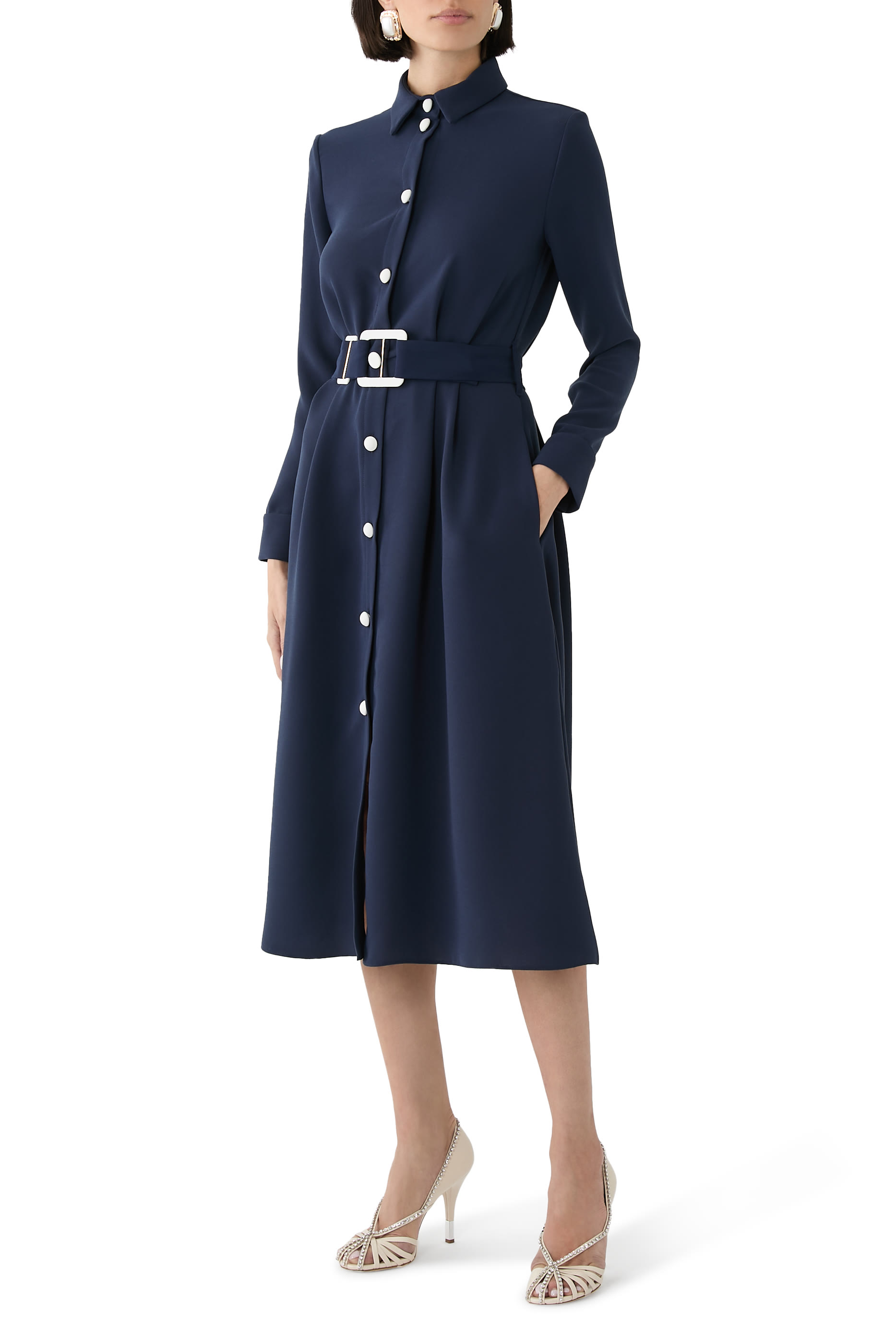 Echo Midi Shirtdress