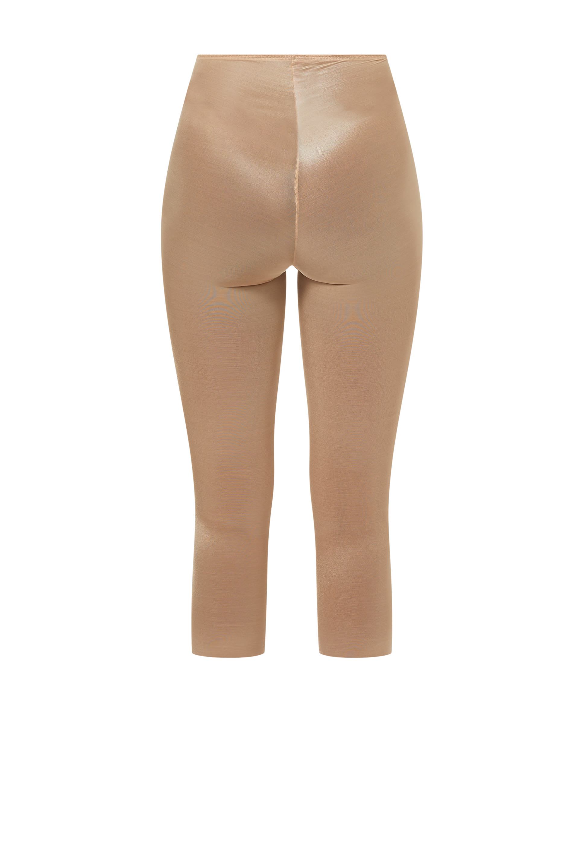 High Waist Sheer Capri