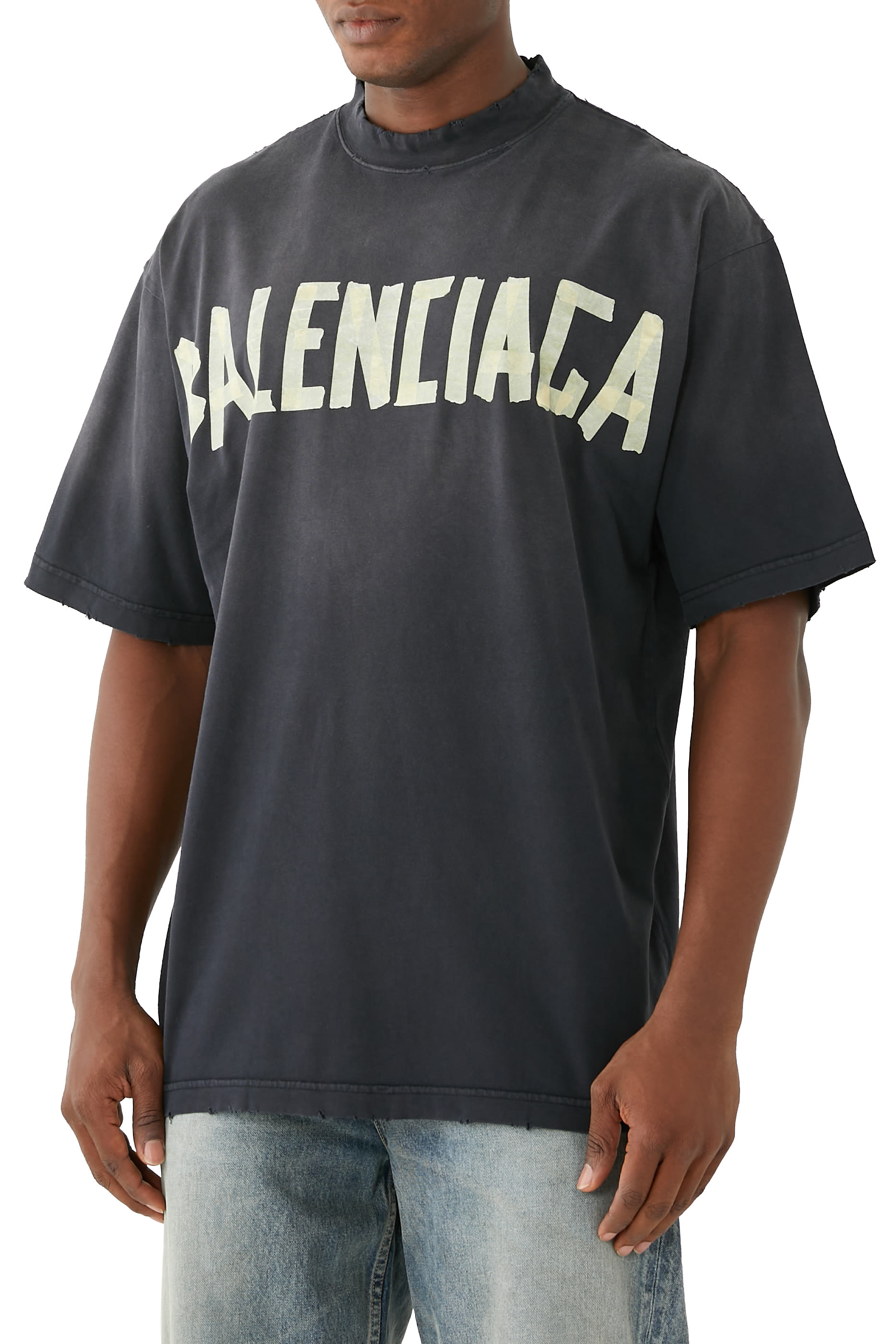 Unisex Tape Logo T-Shirt