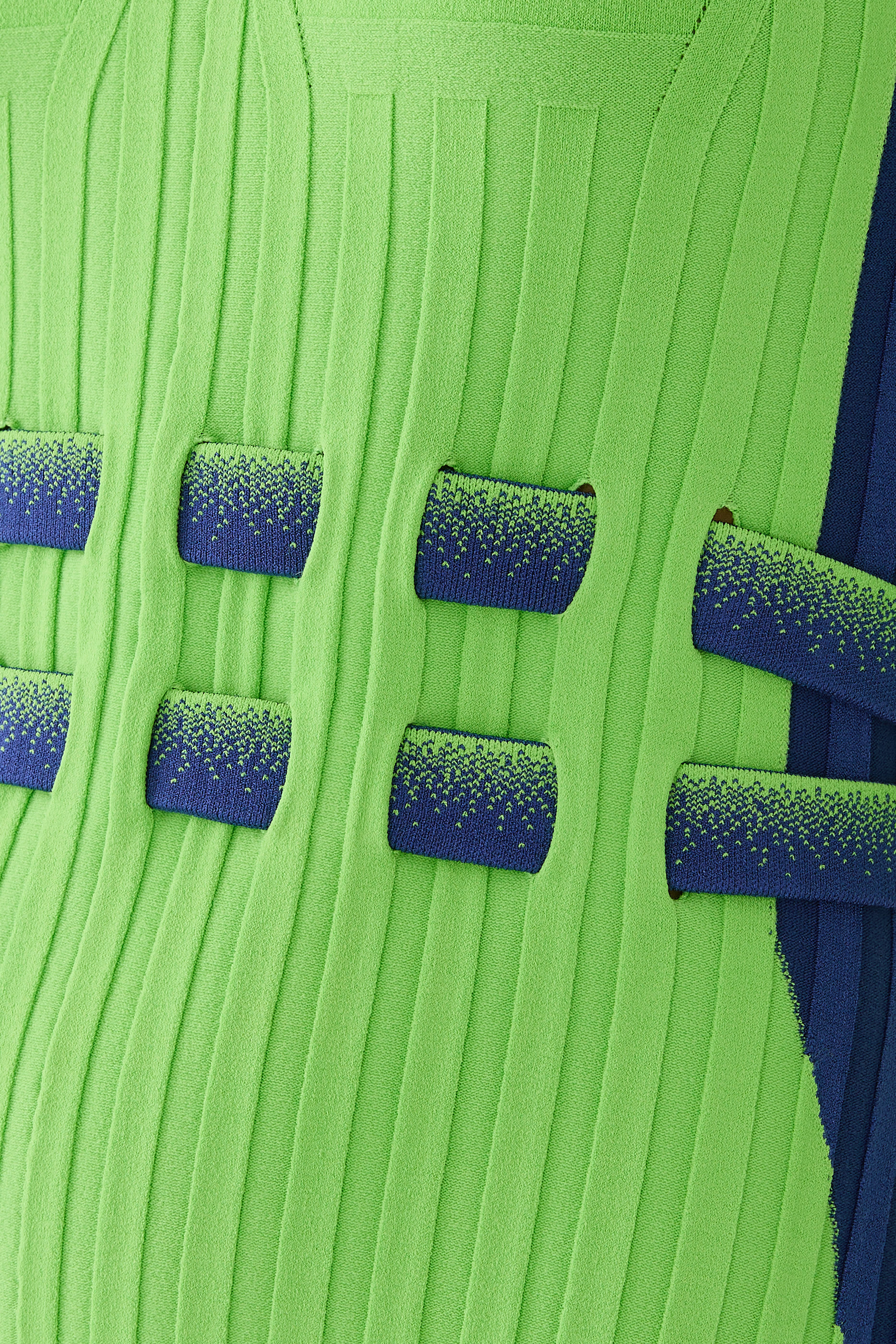 Aster Pleated Dress with Wavy Slit