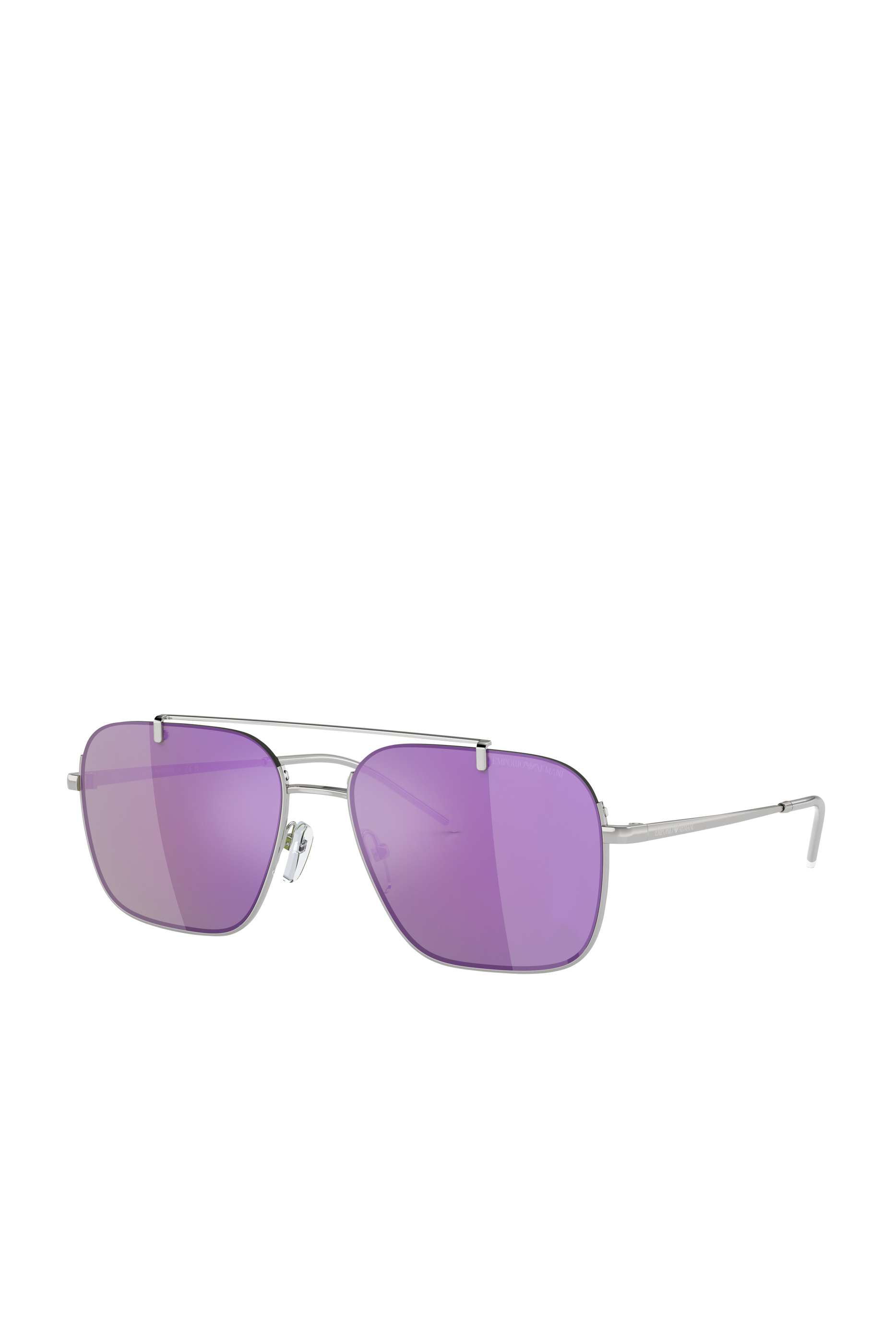 Rectangular Metal Sunglasses