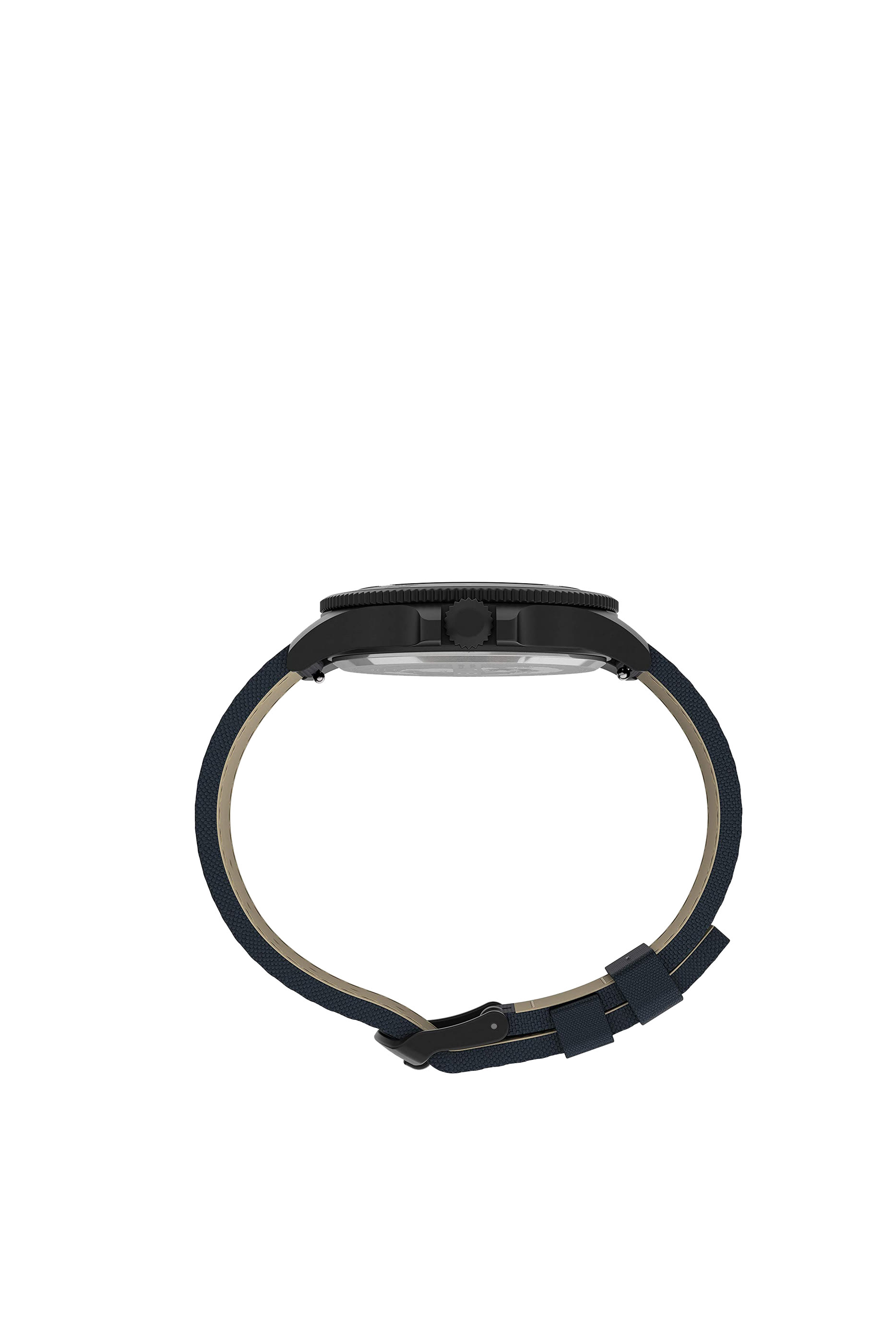 Military Black Plated Watch