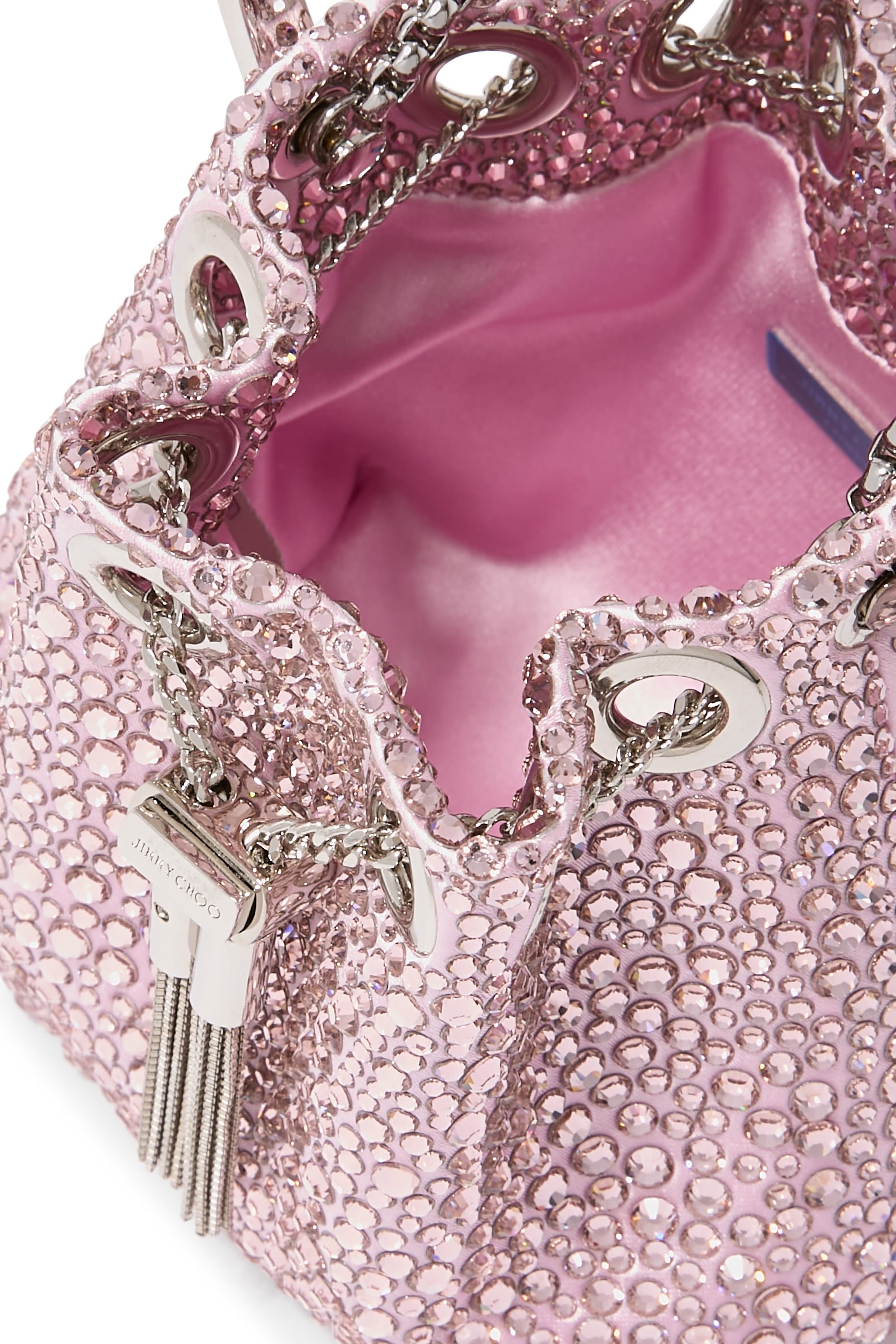 Micro Bon Bon Satin Crystal Mini Bag