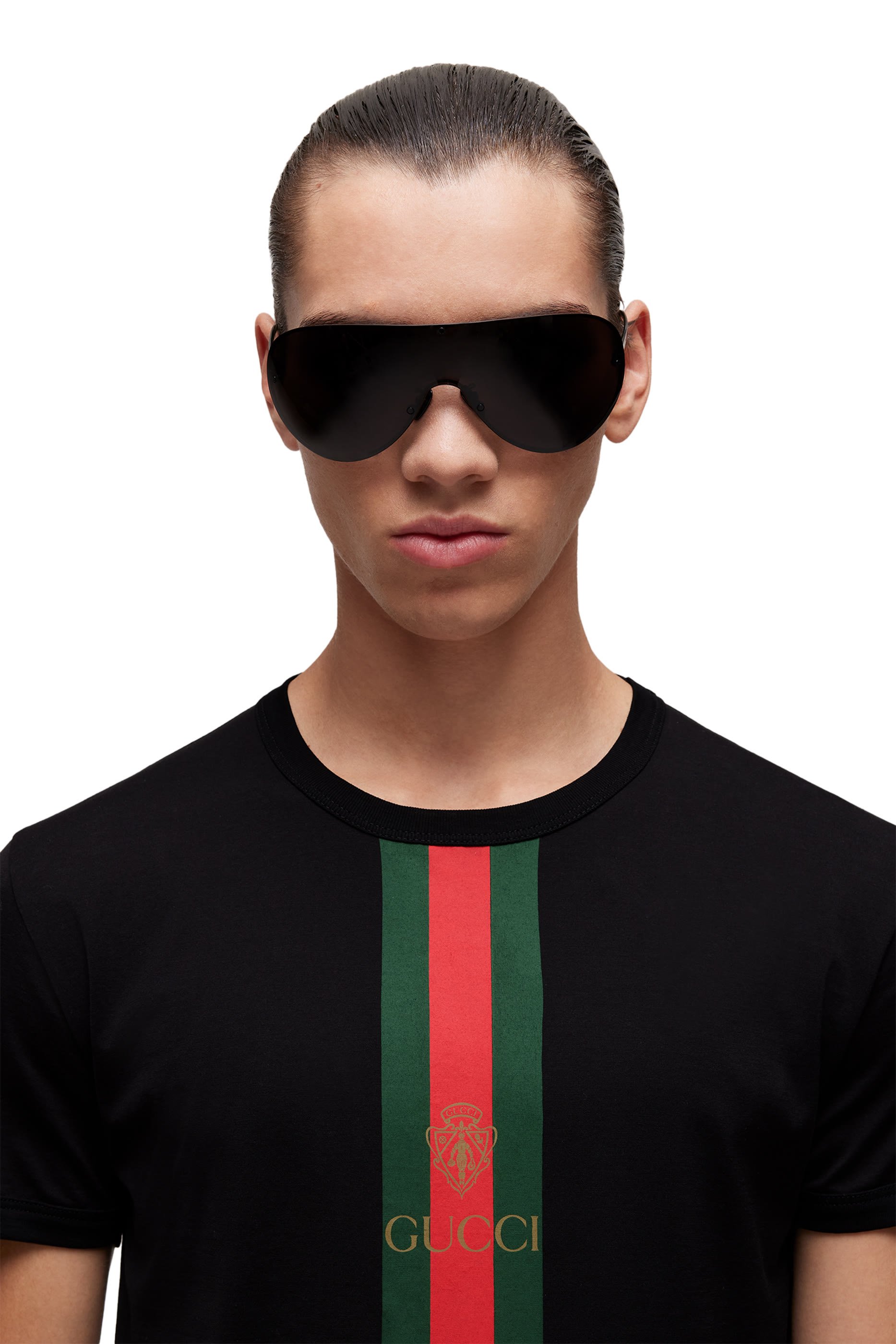  Cotton Jersey T-Shirt with Print