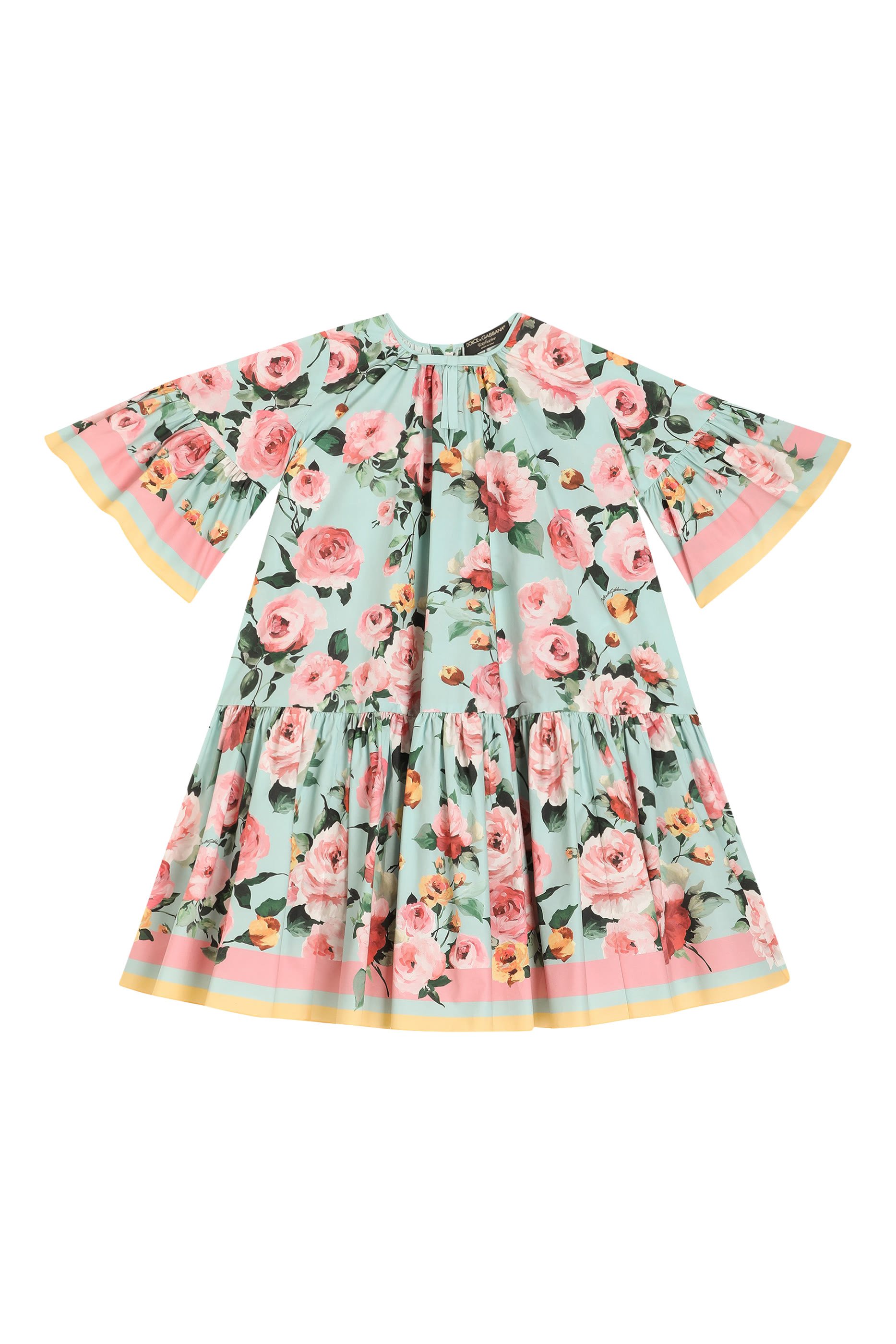 Kids Printed Poplin Dress