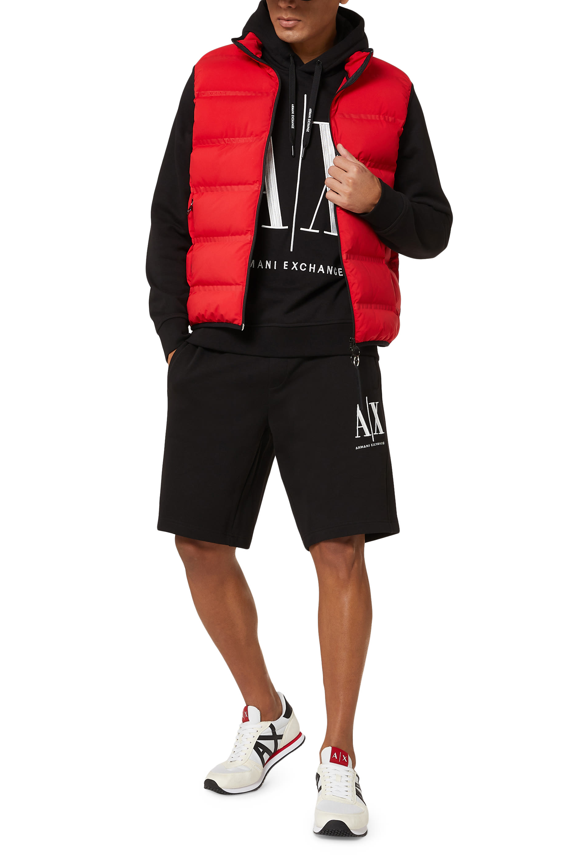 Large Icon Cotton Hoodie