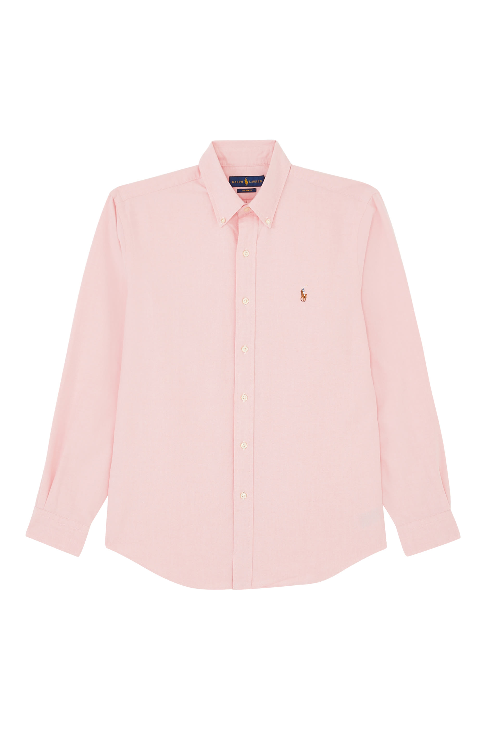 Embroidered Logo Cotton Shirt